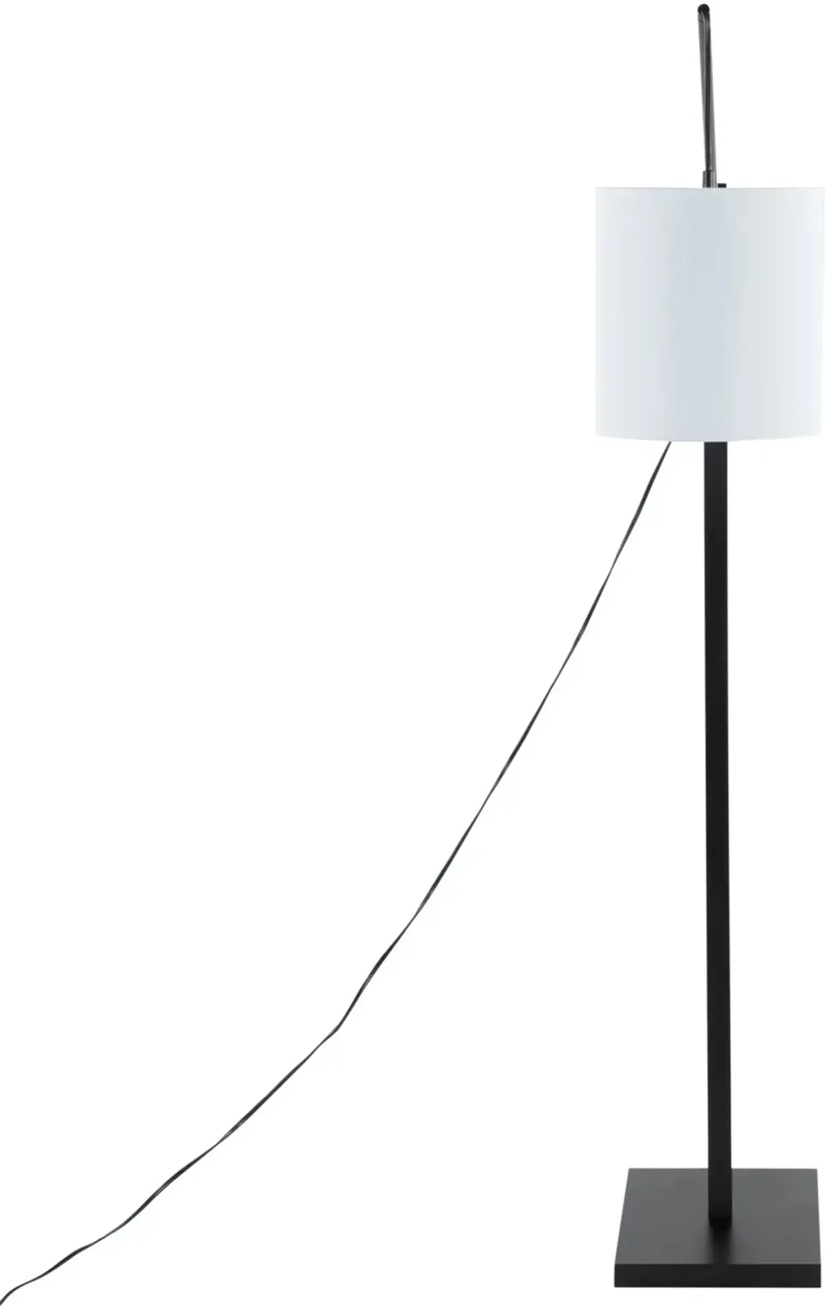 Aberdeen 60'' Floor Lamp - Black/White