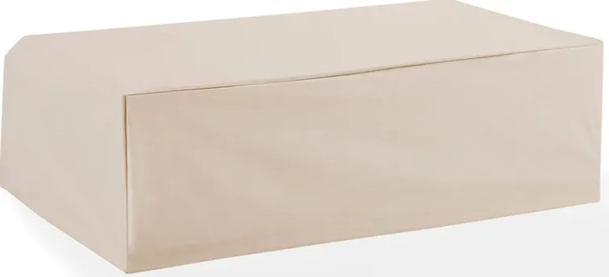 Outdoor Rectangular Table Cover - Tan