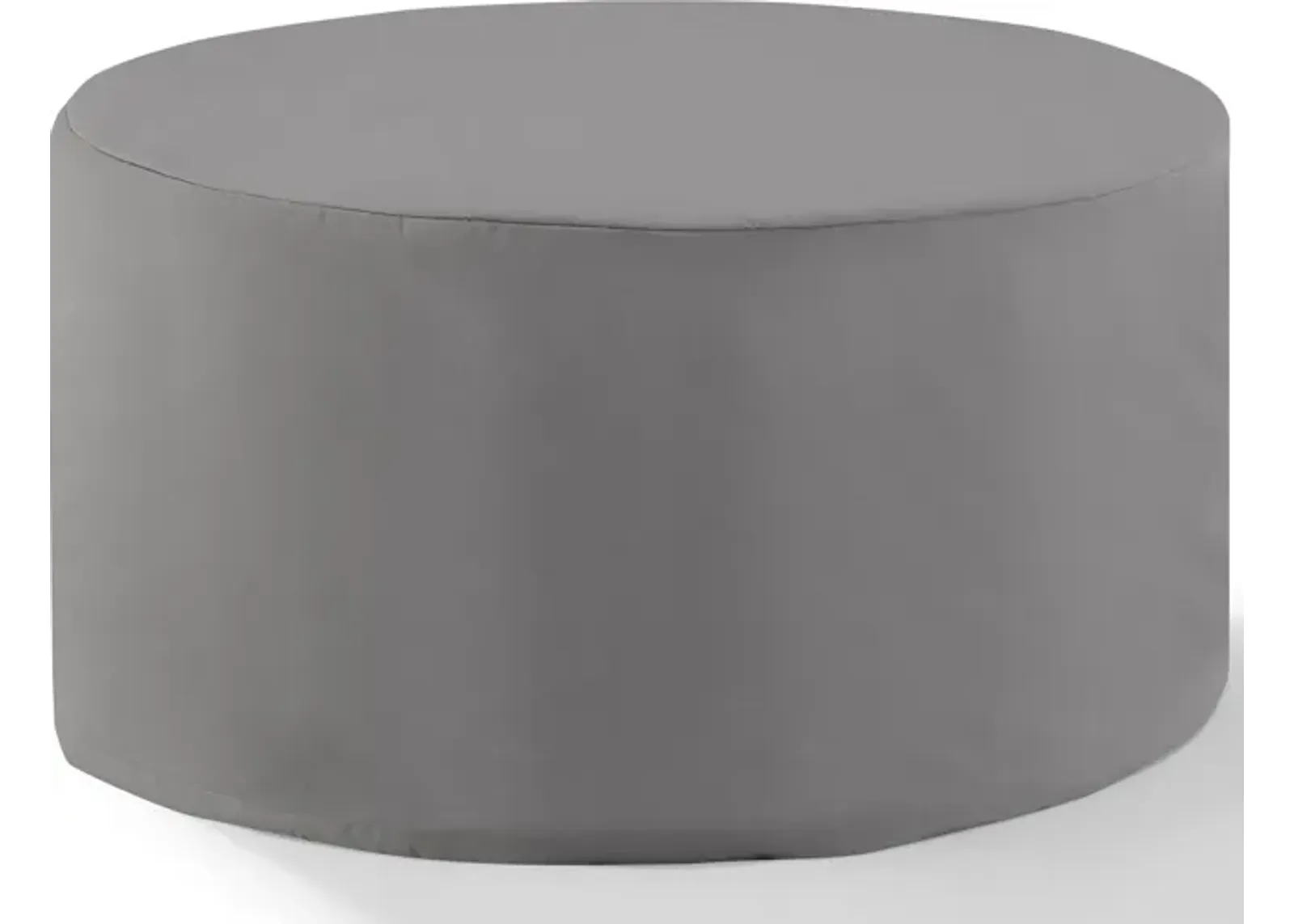 Outdoor Round Table Cover - Gray