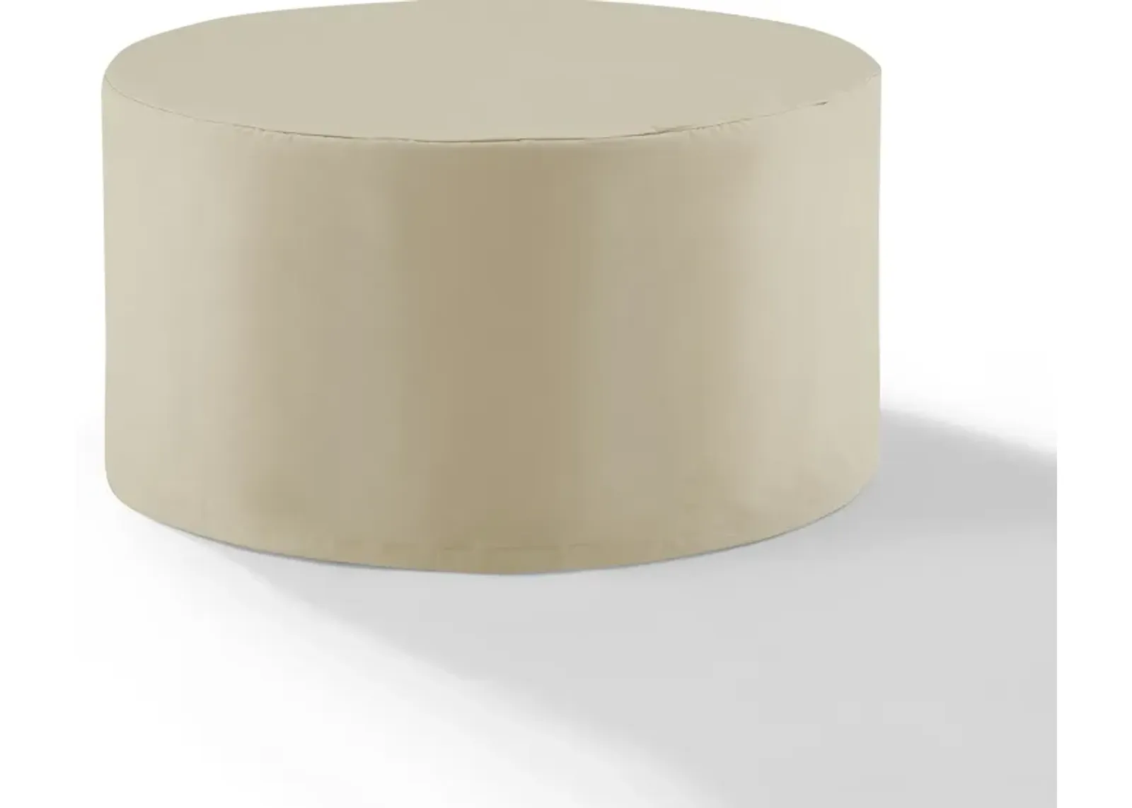 Outdoor Round Table Cover - Tan