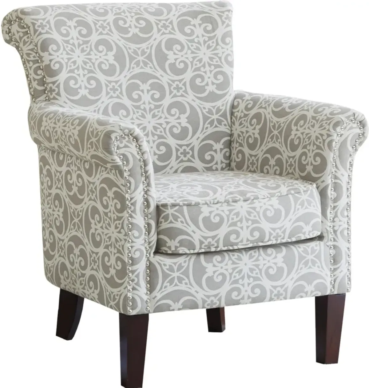 Loretta Accent Chair - Gray