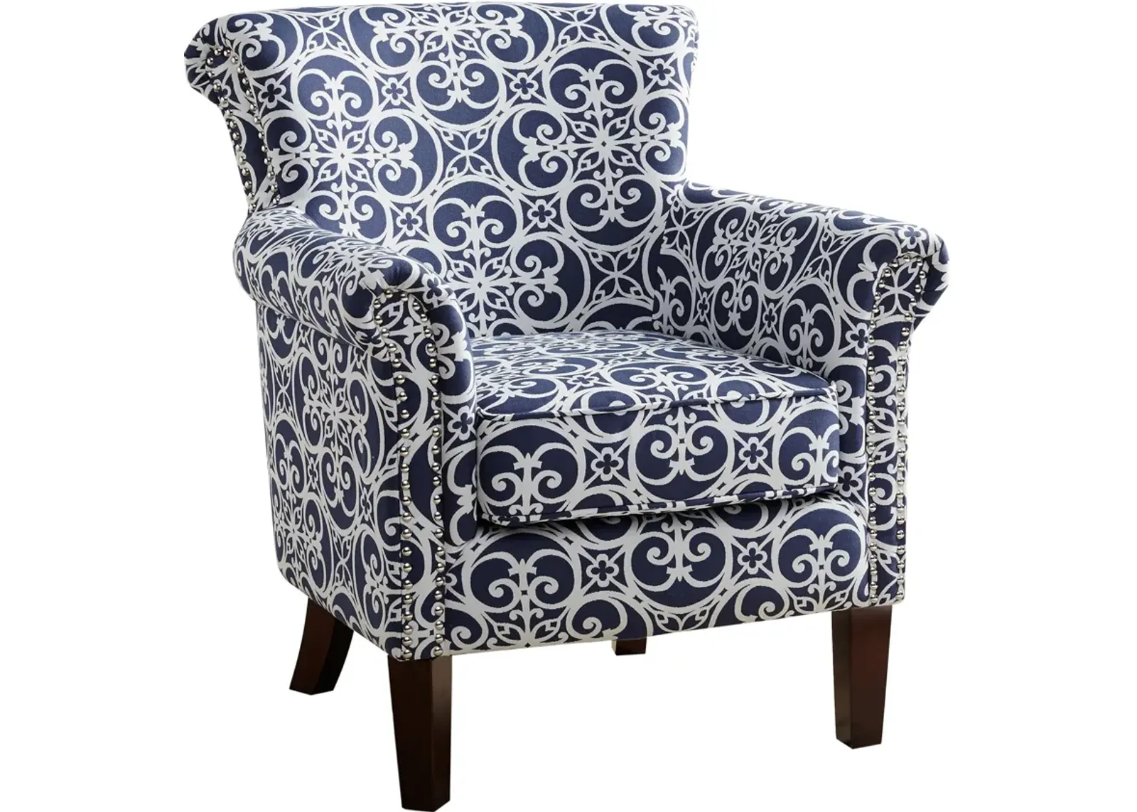 Loretta Accent Chair - Navy