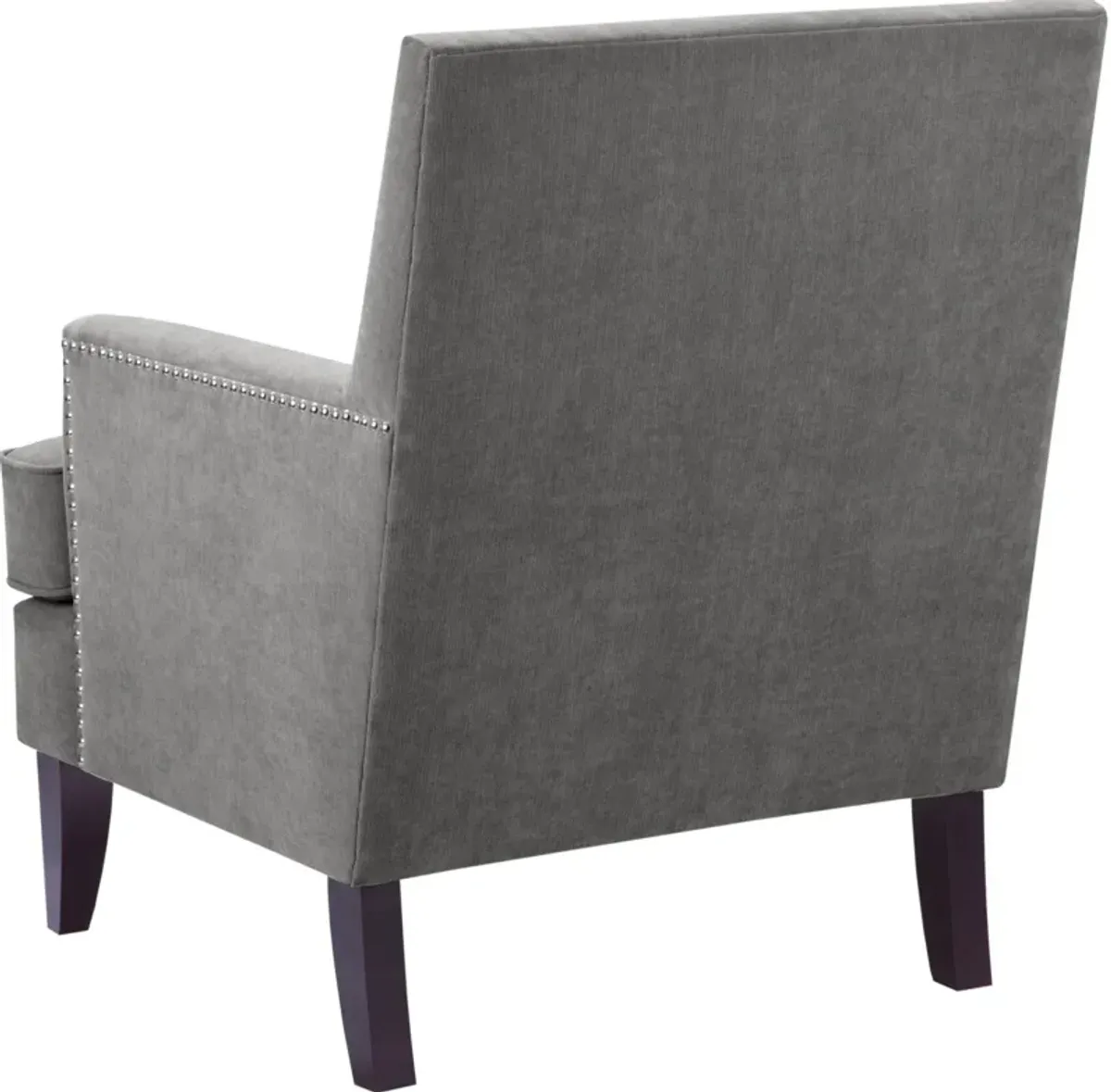 Miranda Accent Chair - Gray