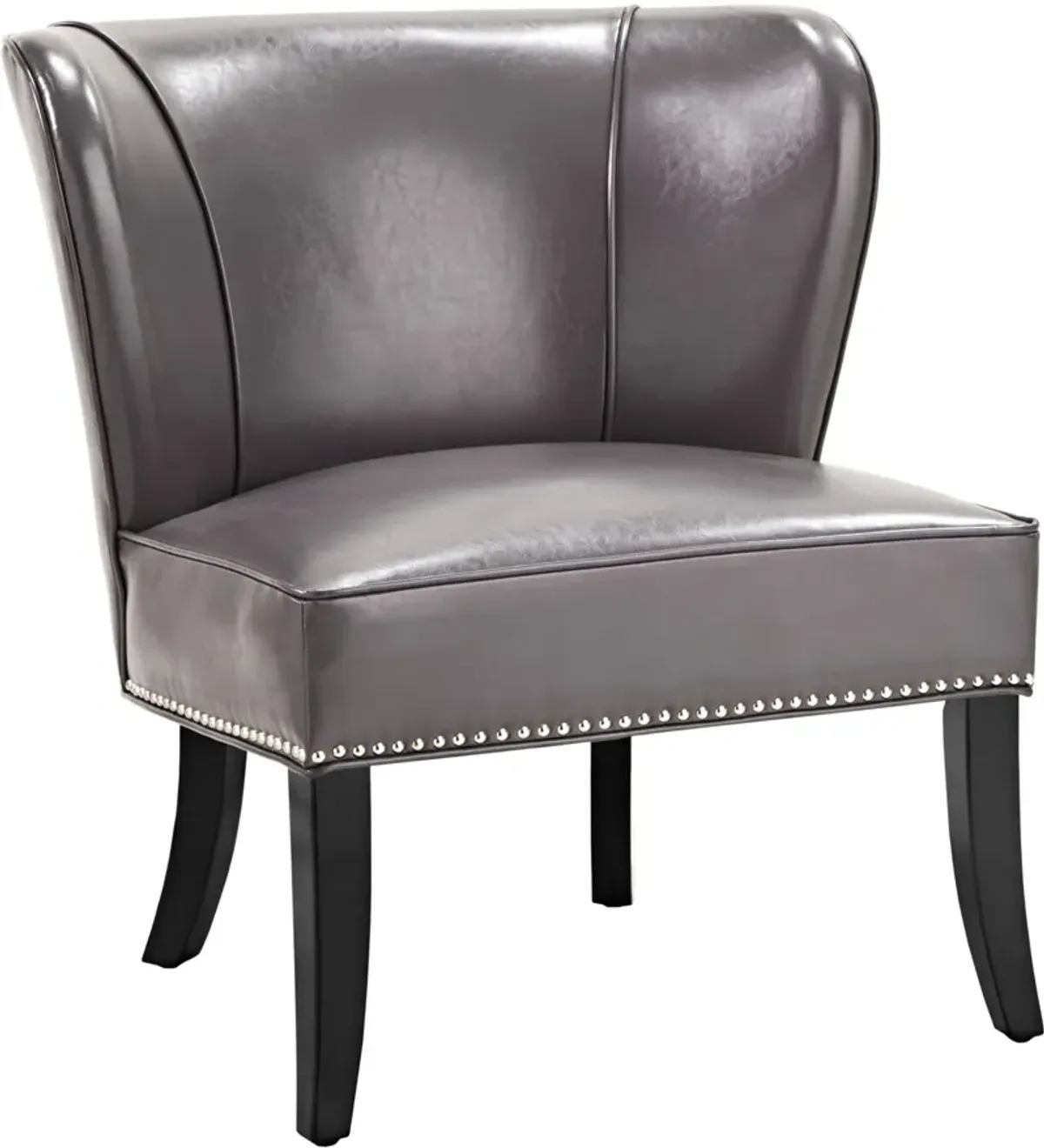 Claude Accent Chair - Gray