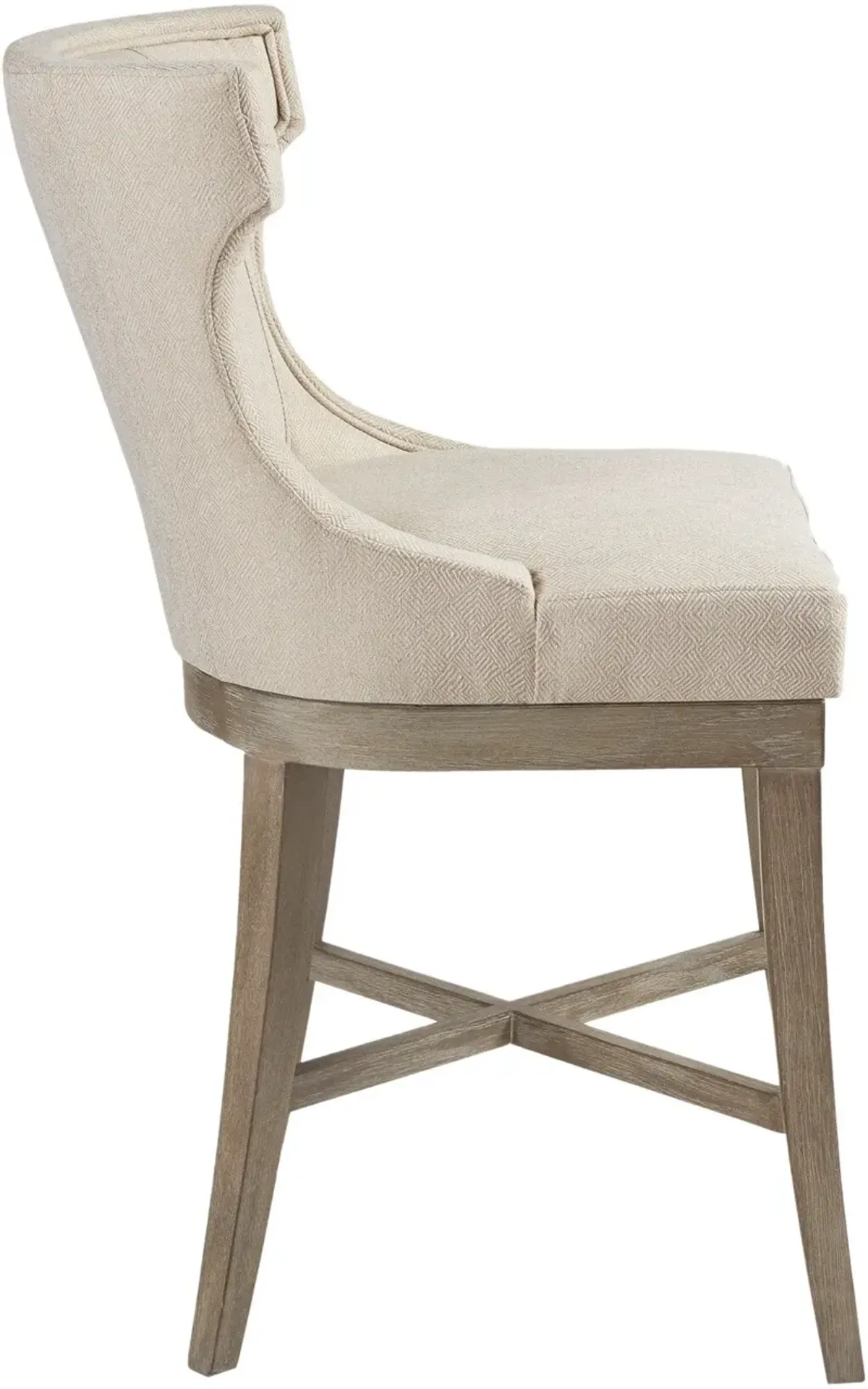 Zander Swivel Counter-Height Stool - Cream