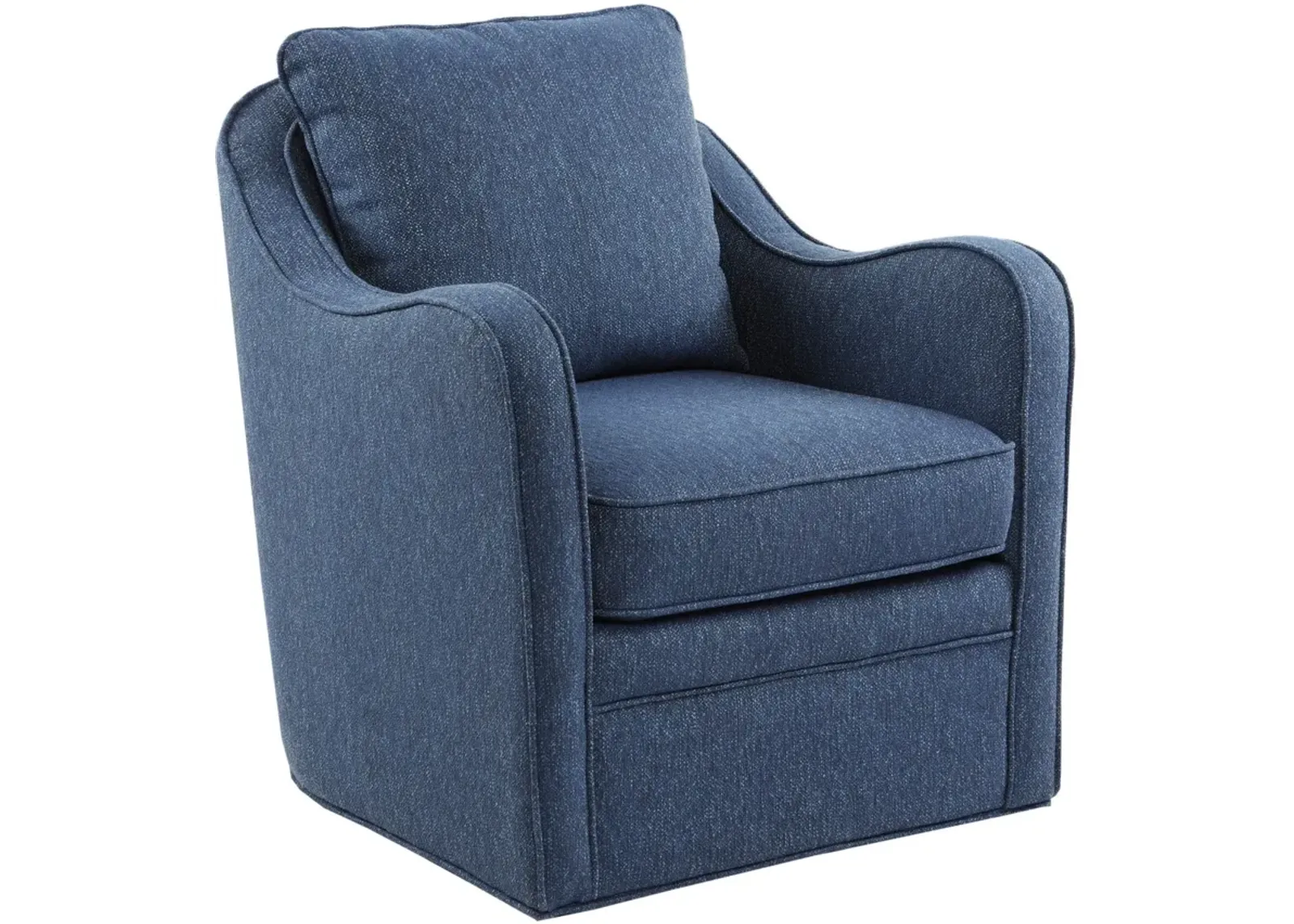 Wilshire Swivel Chair - Navy