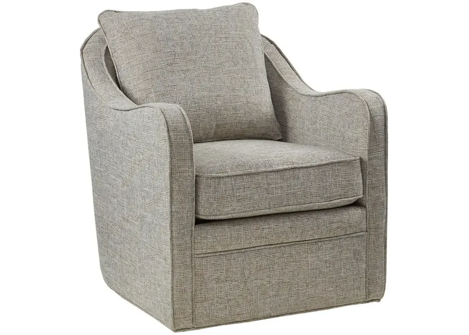 Wilshire Swivel Chair - Gray