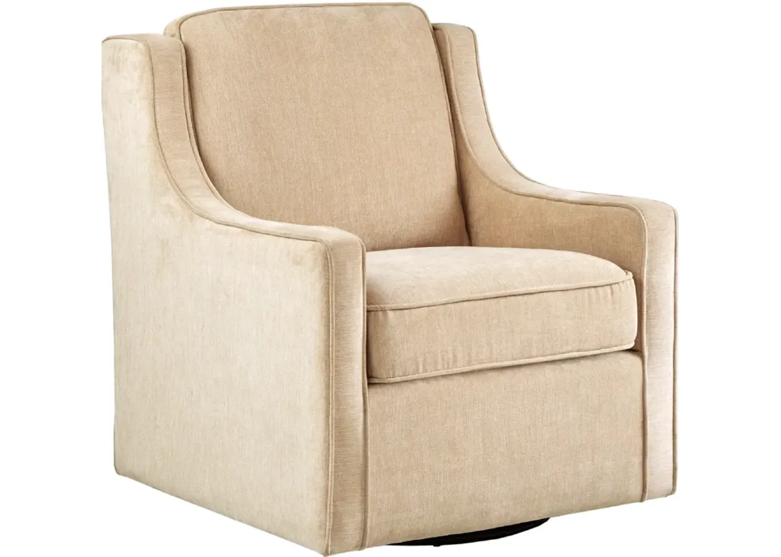 Gilmher Swivel Chair - Cream