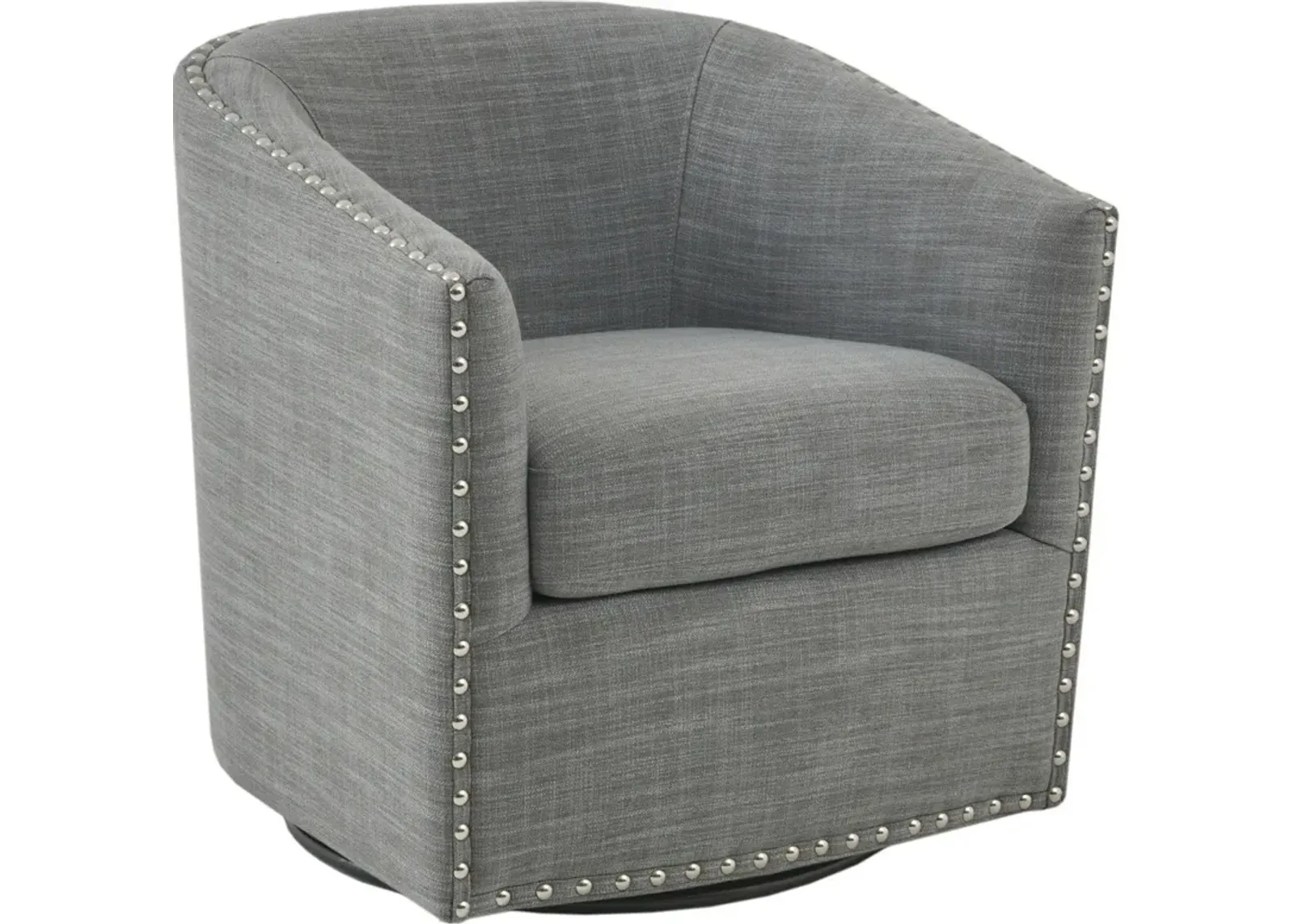 Meredith Swivel Chair - Gray