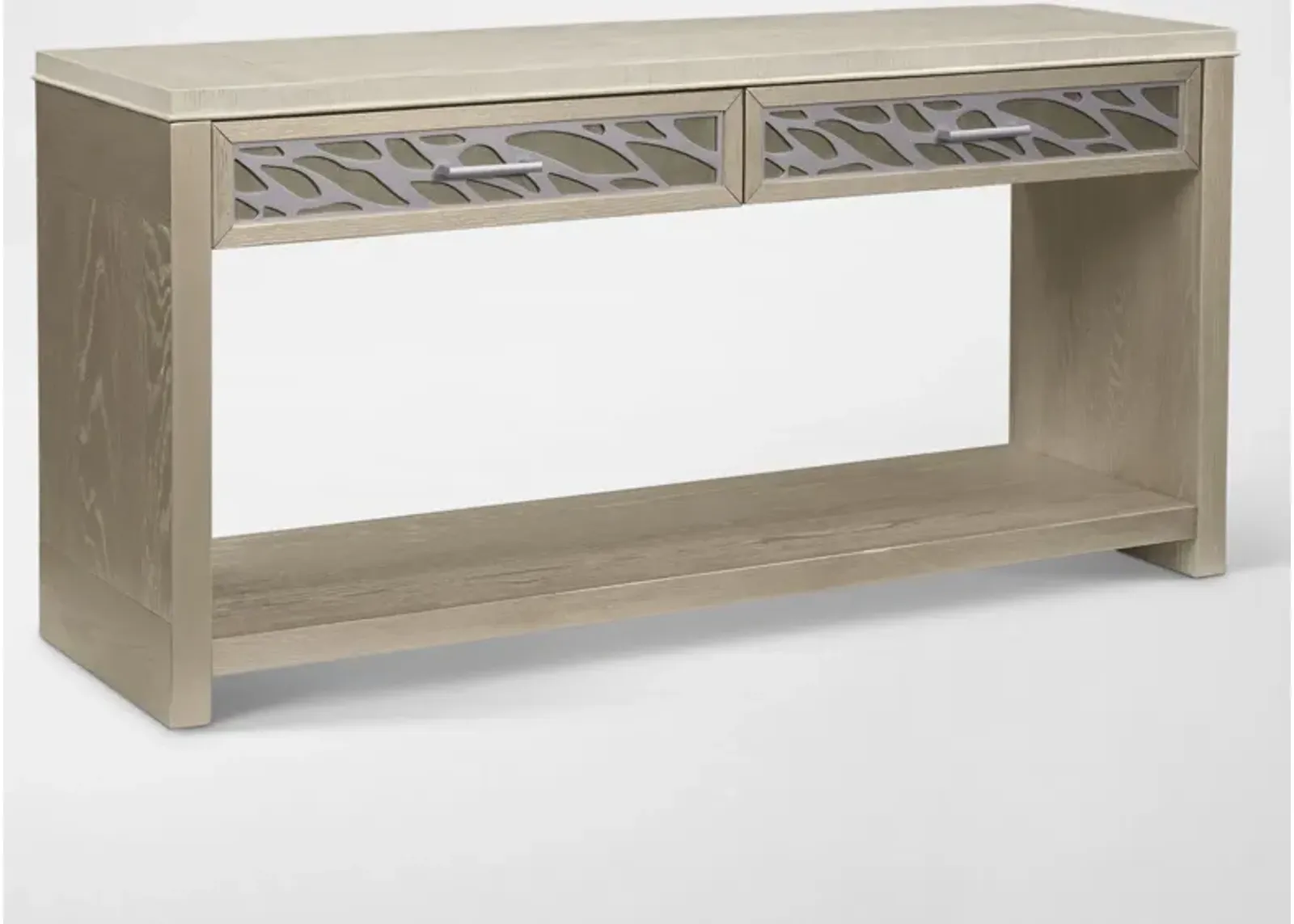 Olivia Sofa Table - Pearl