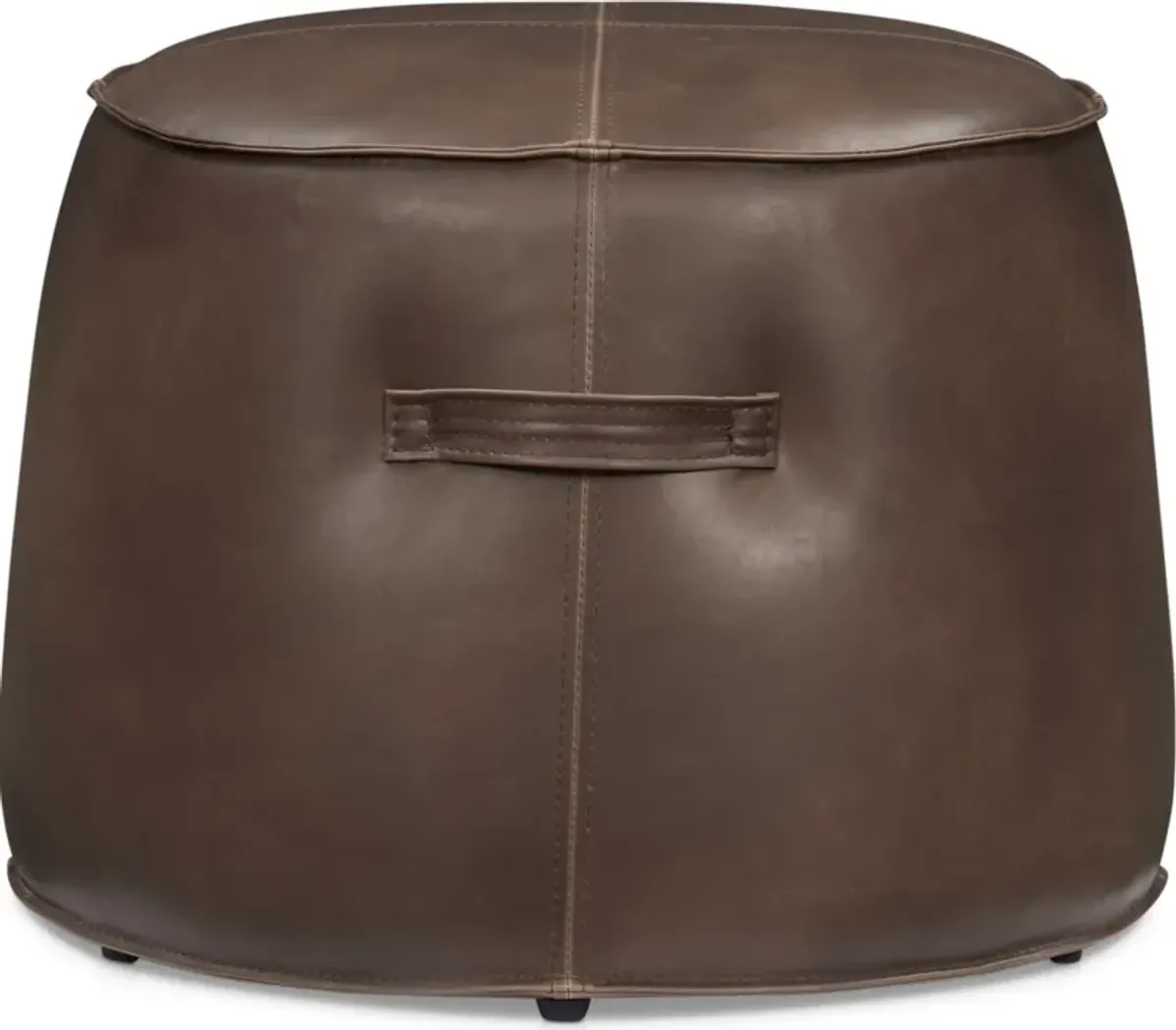 Chicago Ottoman - Dark Brown