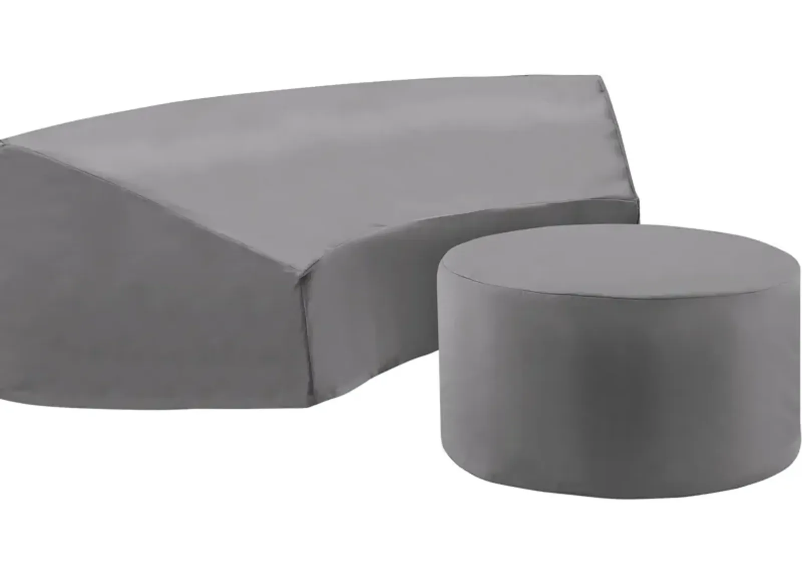 Huntington Outdoor 2-Piece Furniture Cover Set - Gray