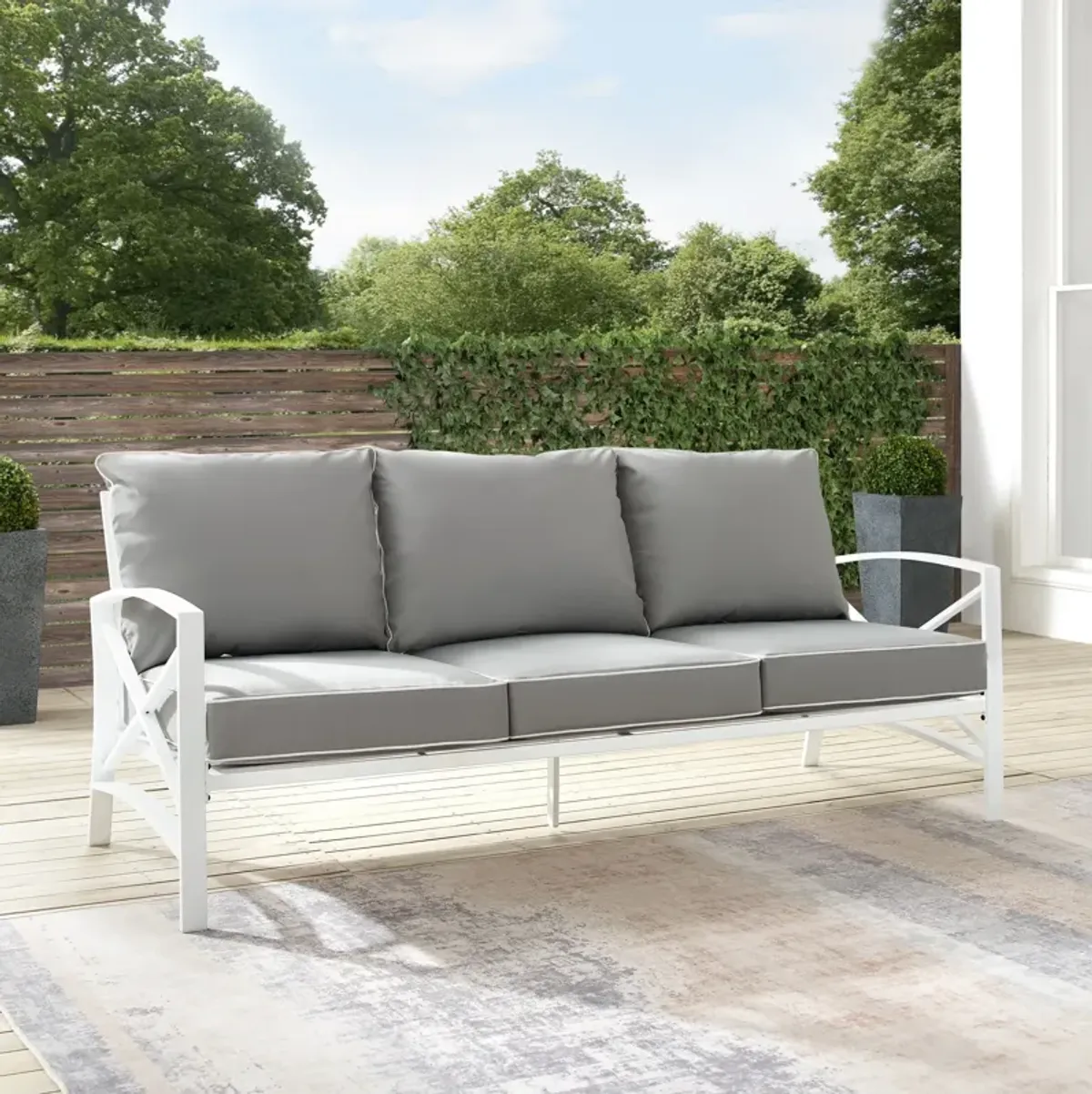 Clarion Outdoor Sofa - Gray