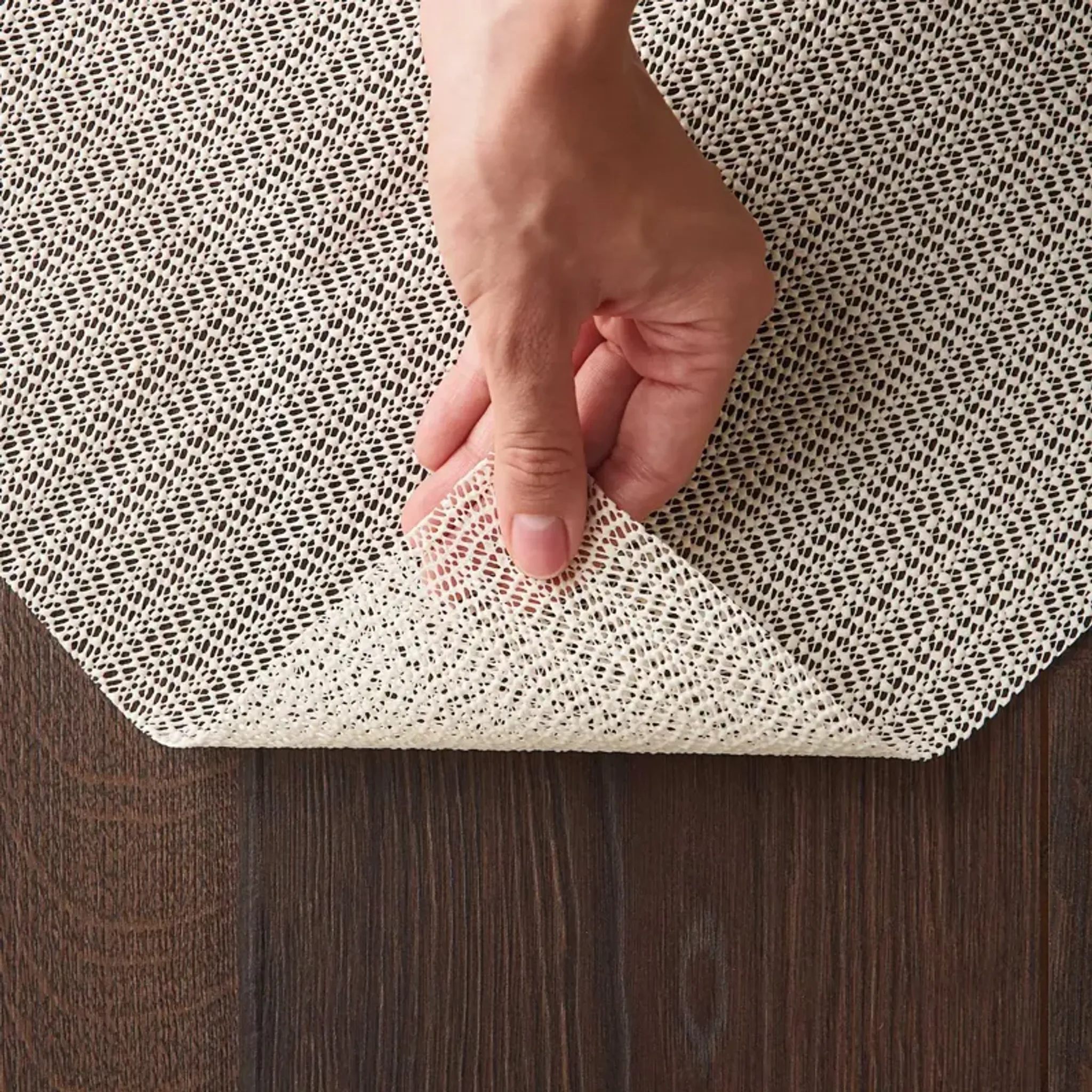 Non Shift 2x3 Rug Pad Ivory Value City Furniture | Furniture.com