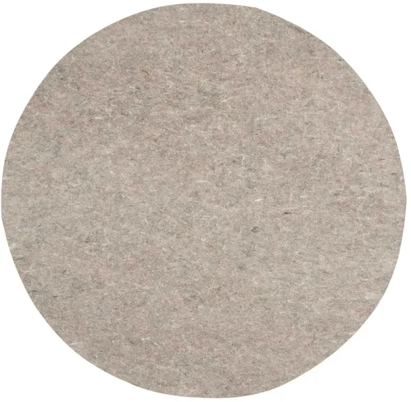 Lock 5' Round Rug Pad - Tan