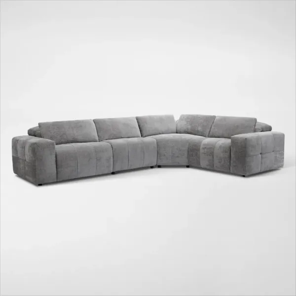 Caprice 4-Piece Dual-Power Sectional