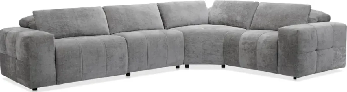 Caprice 4-Piece Dual-Power Sectional