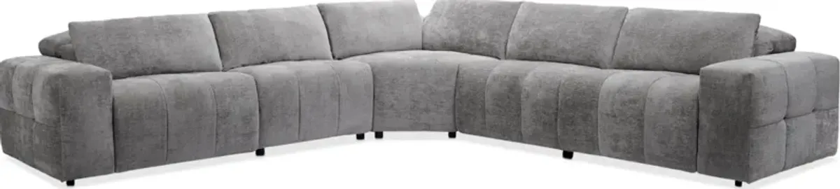 Caprice 5-Piece Dual-Power Sectional