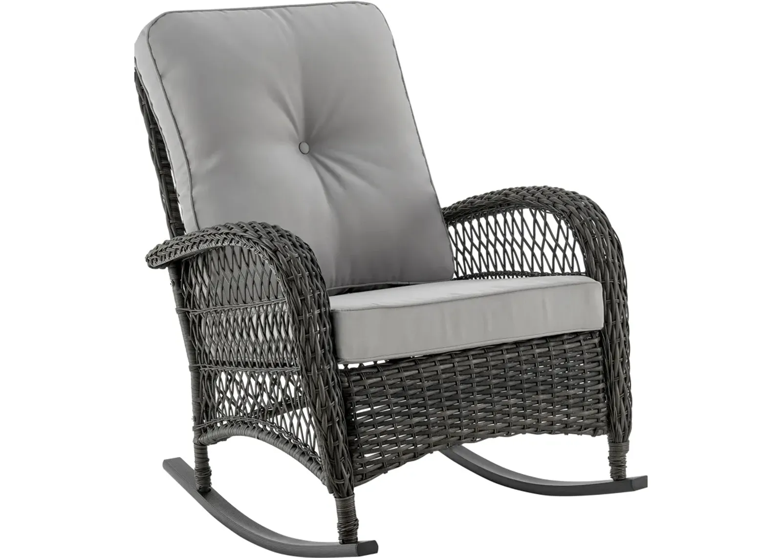 Fontana Outdoor Rocking Chair - Gray