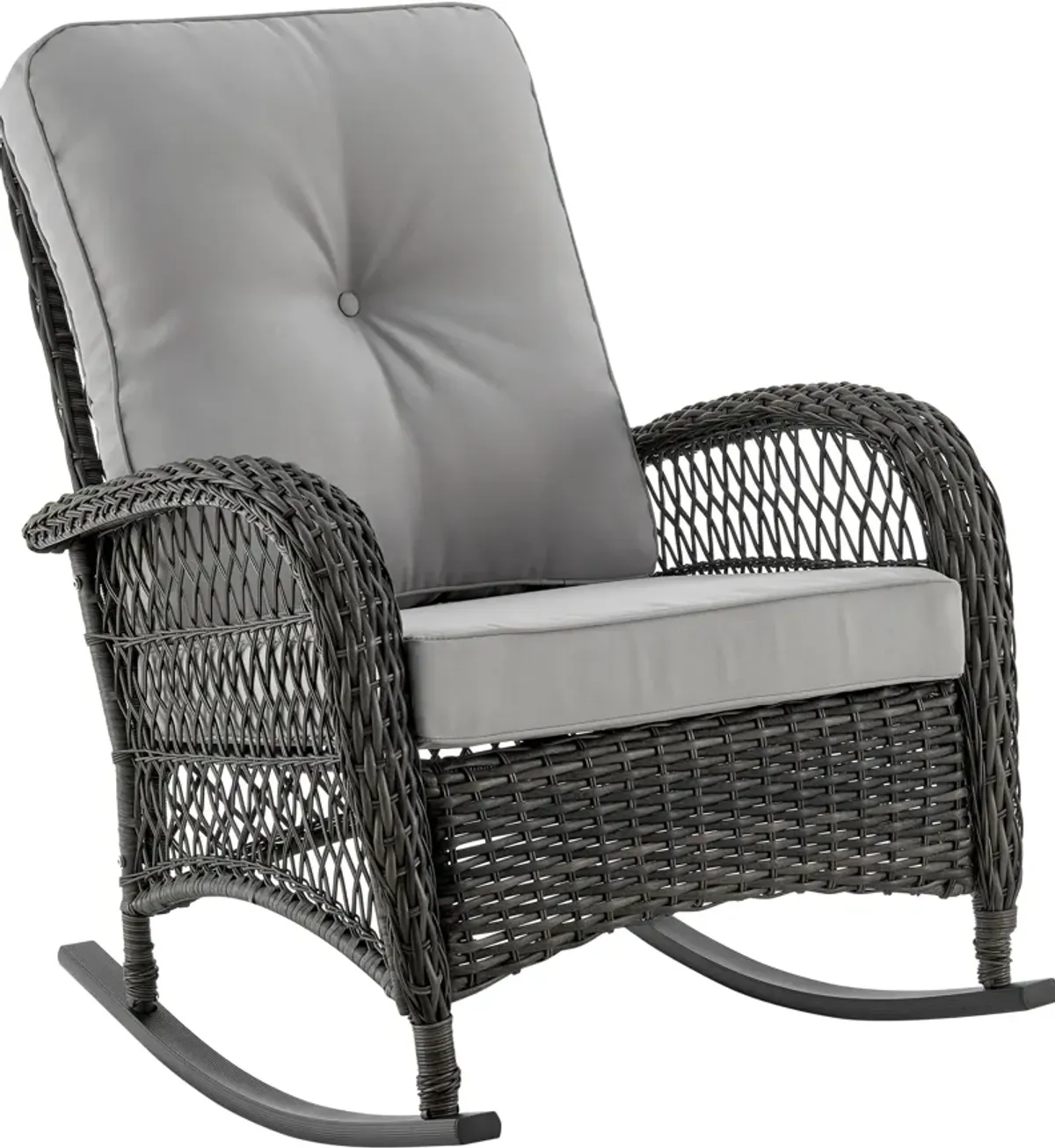 Fontana Outdoor Rocking Chair - Gray