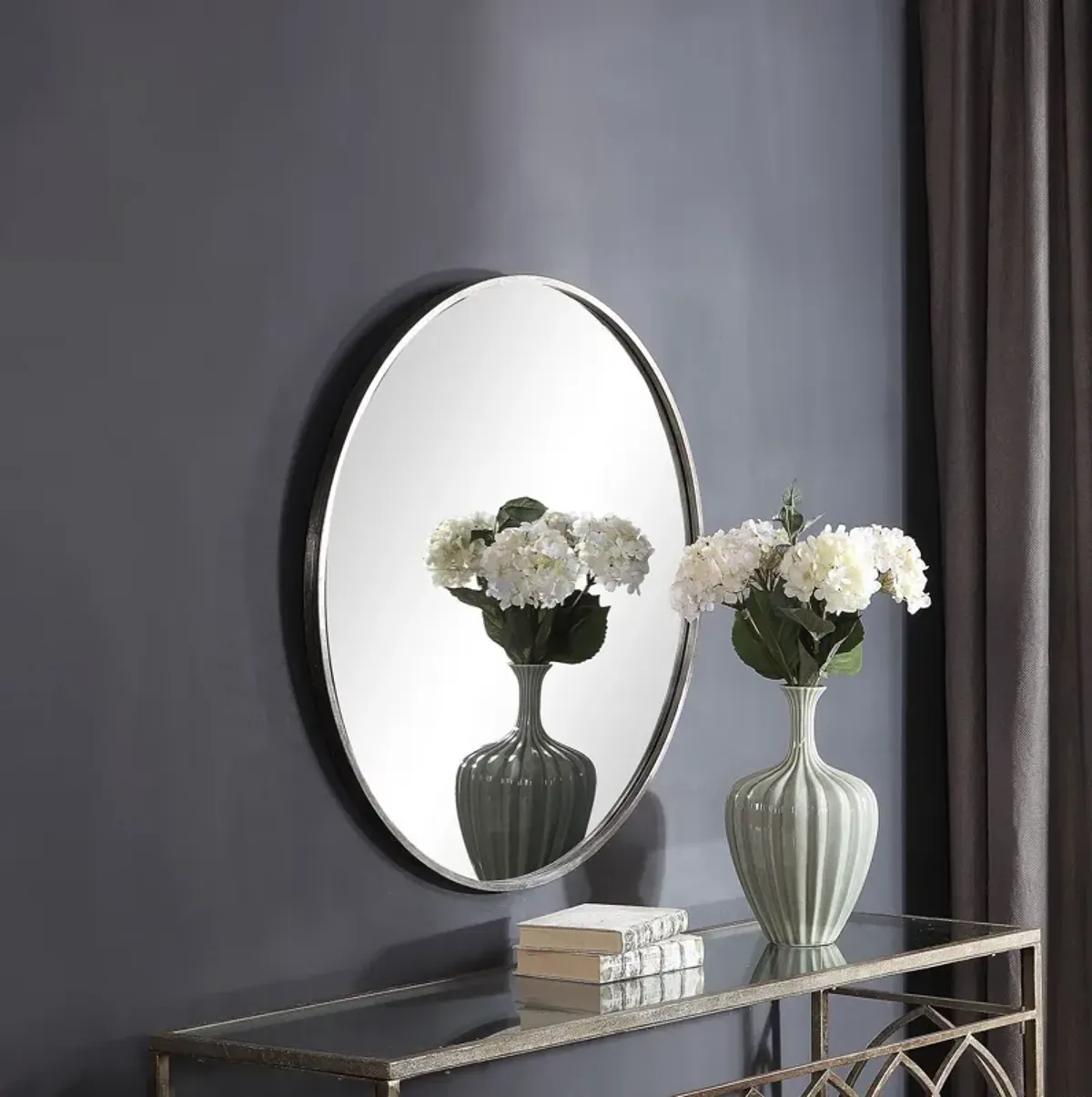 Veronica 35'' Round Wall Mirror