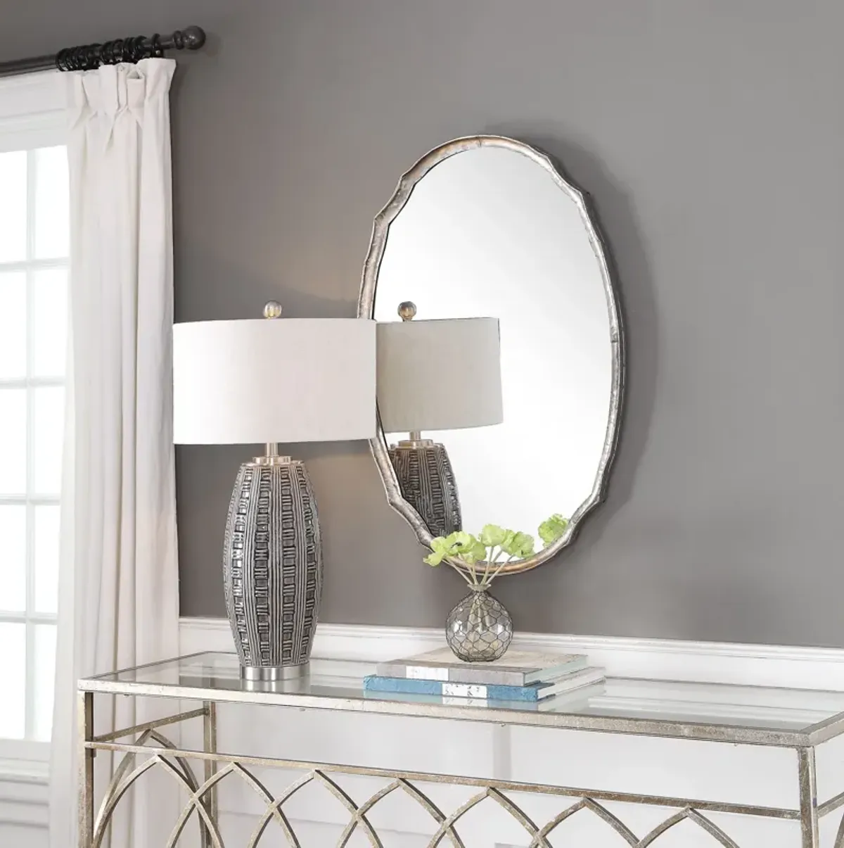 Issac 36'' x 24'' Wall Mirror