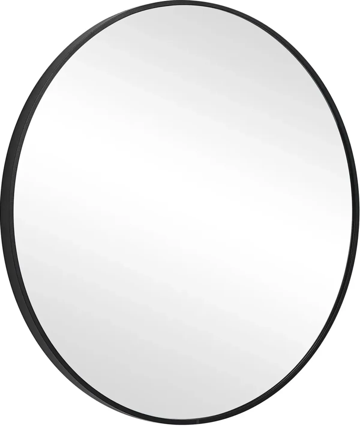 Chichester 24'' Round Wall Mirror - Black