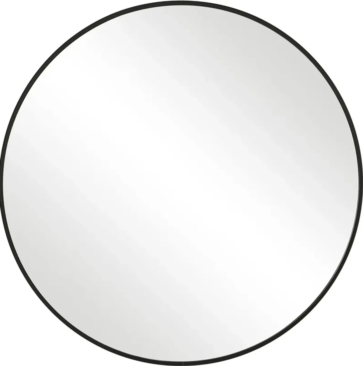 Chichester 24'' Round Wall Mirror - Black