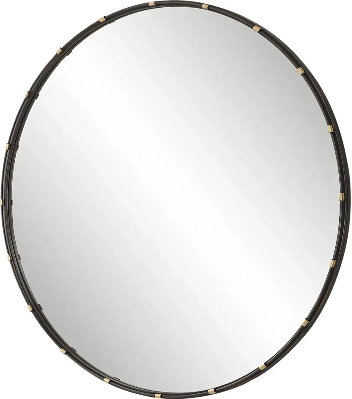 Doriana 35'' Round Wall Mirror