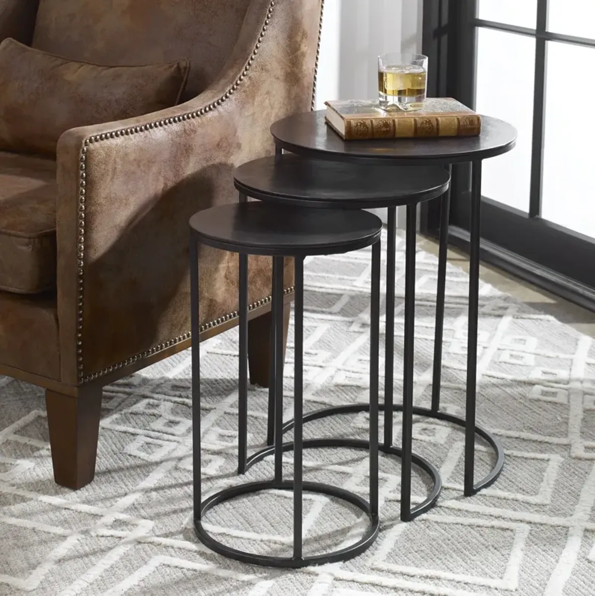 Noellie Set of 3 Nesting End Tables