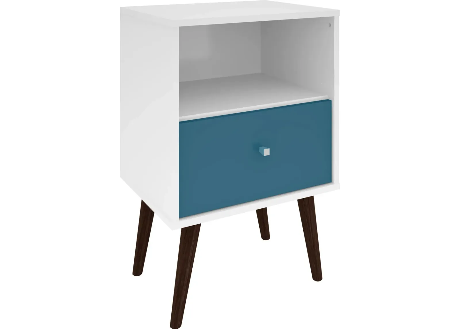 Webb Nightstand - White/Blue