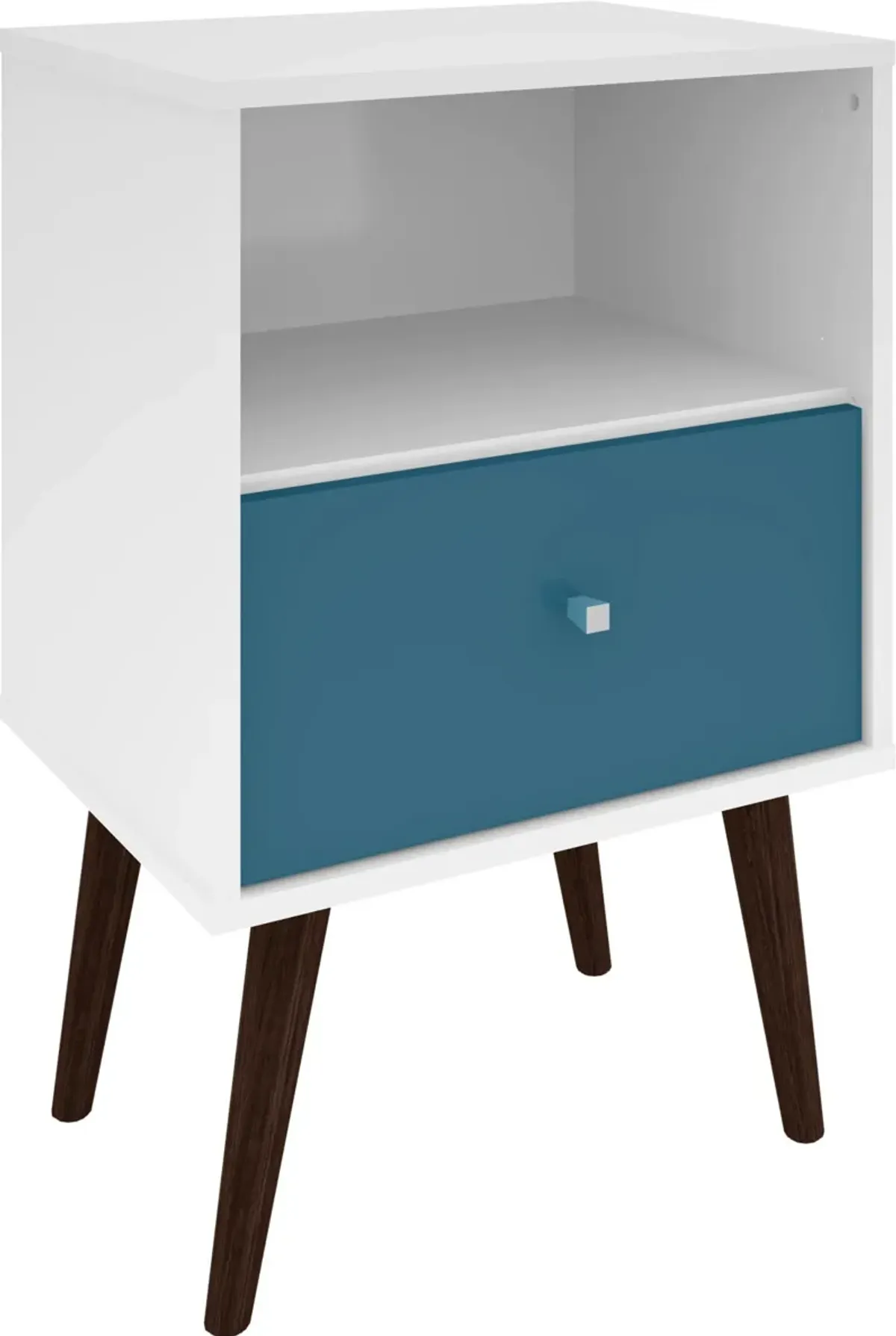 Webb Nightstand - White/Blue