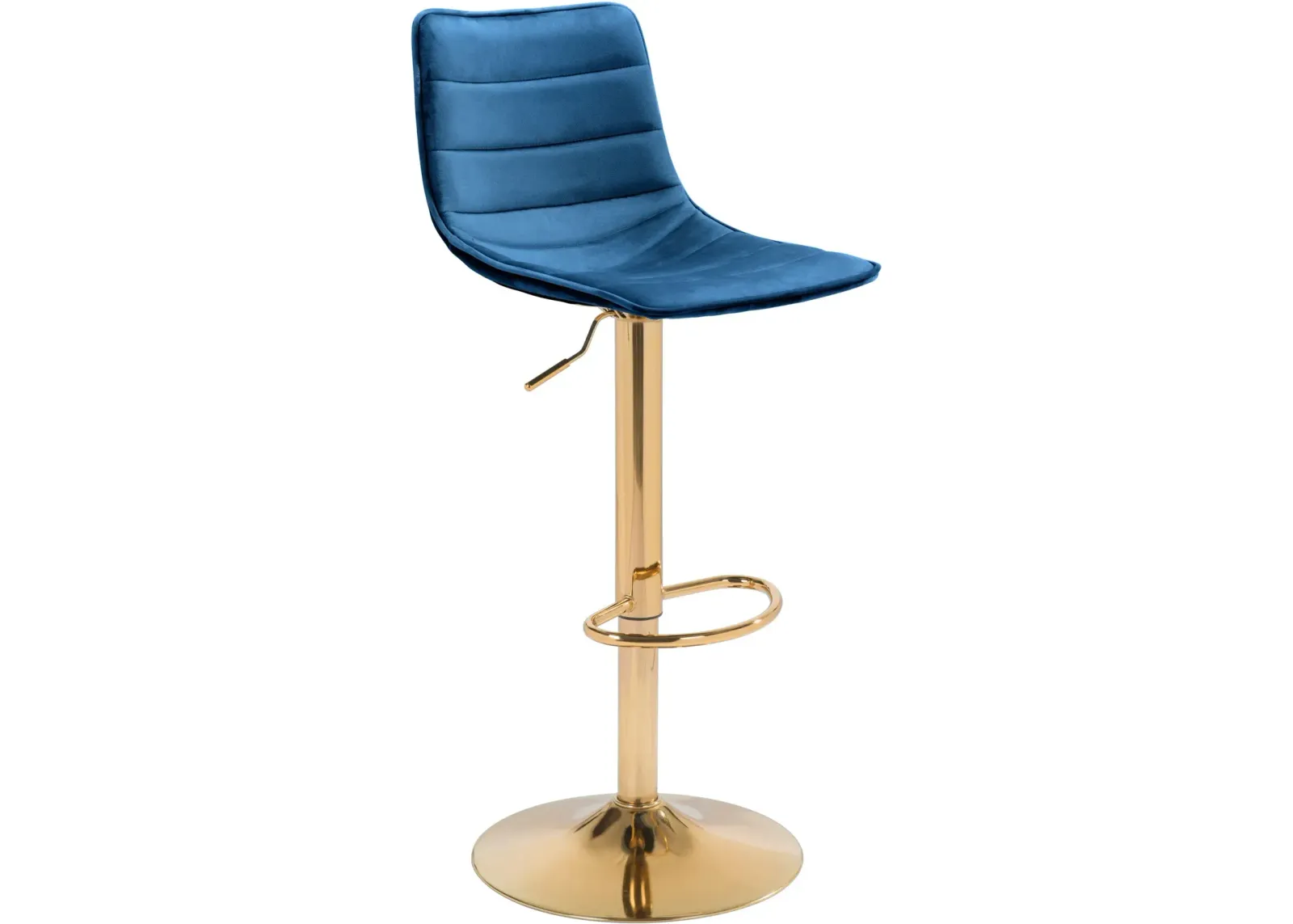 Sawyer Bar Stool - Blue/Gold