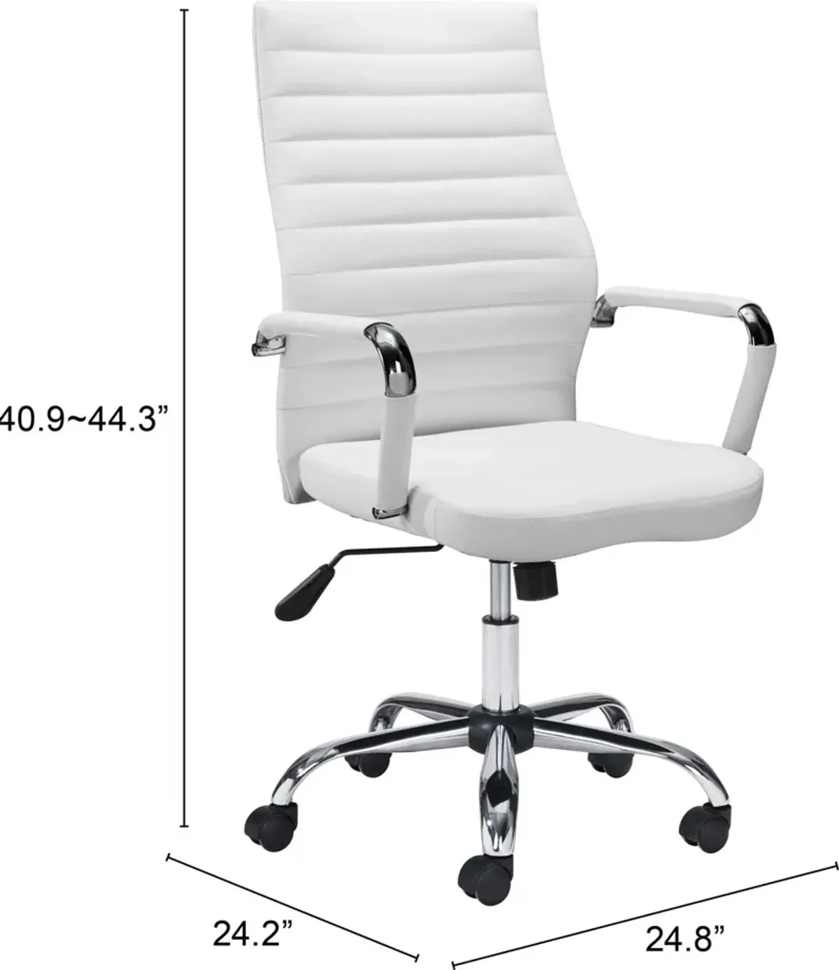 Kaden Office Chair - White