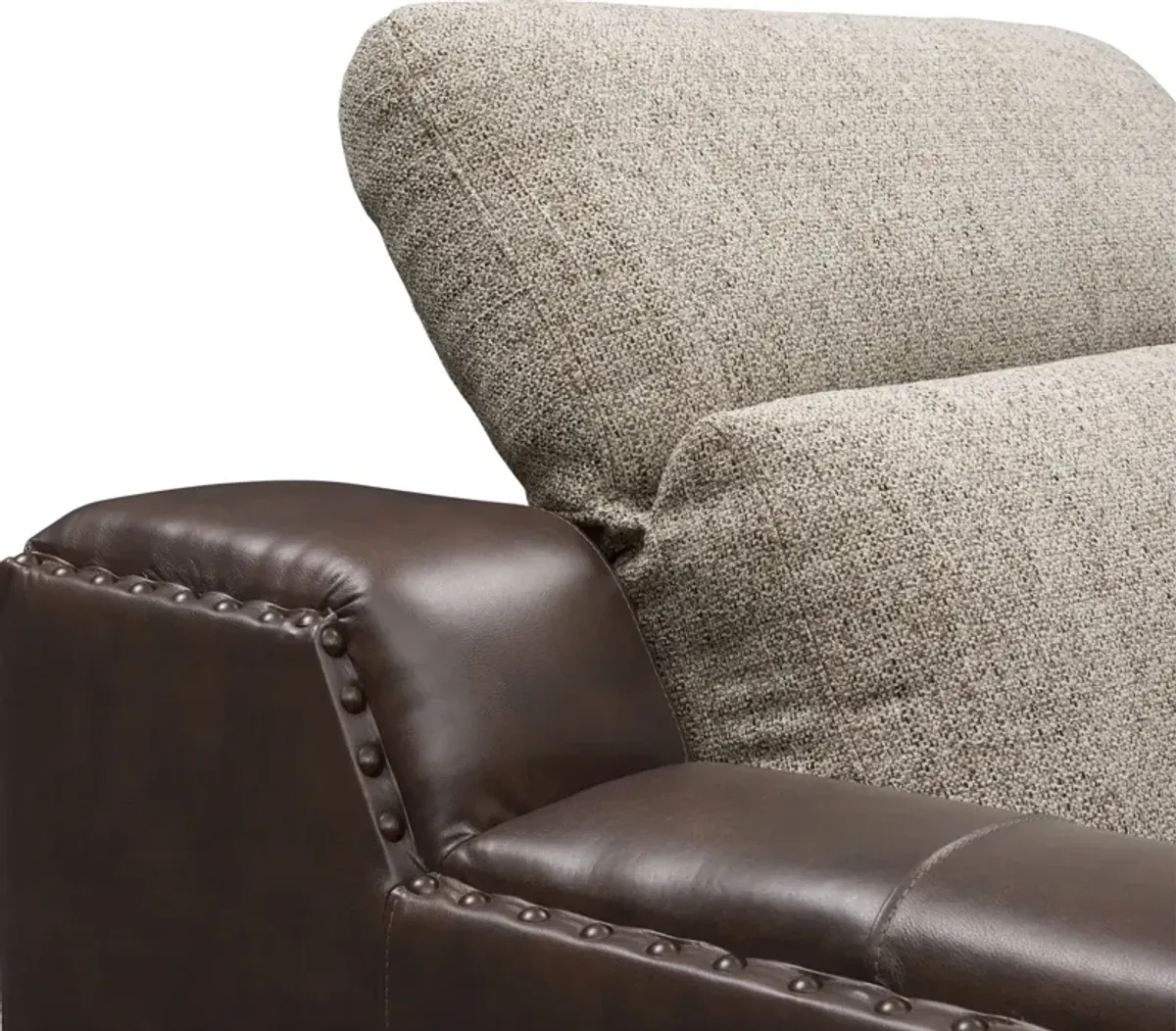 Bridgeport Dual-Power Recliner - Brown