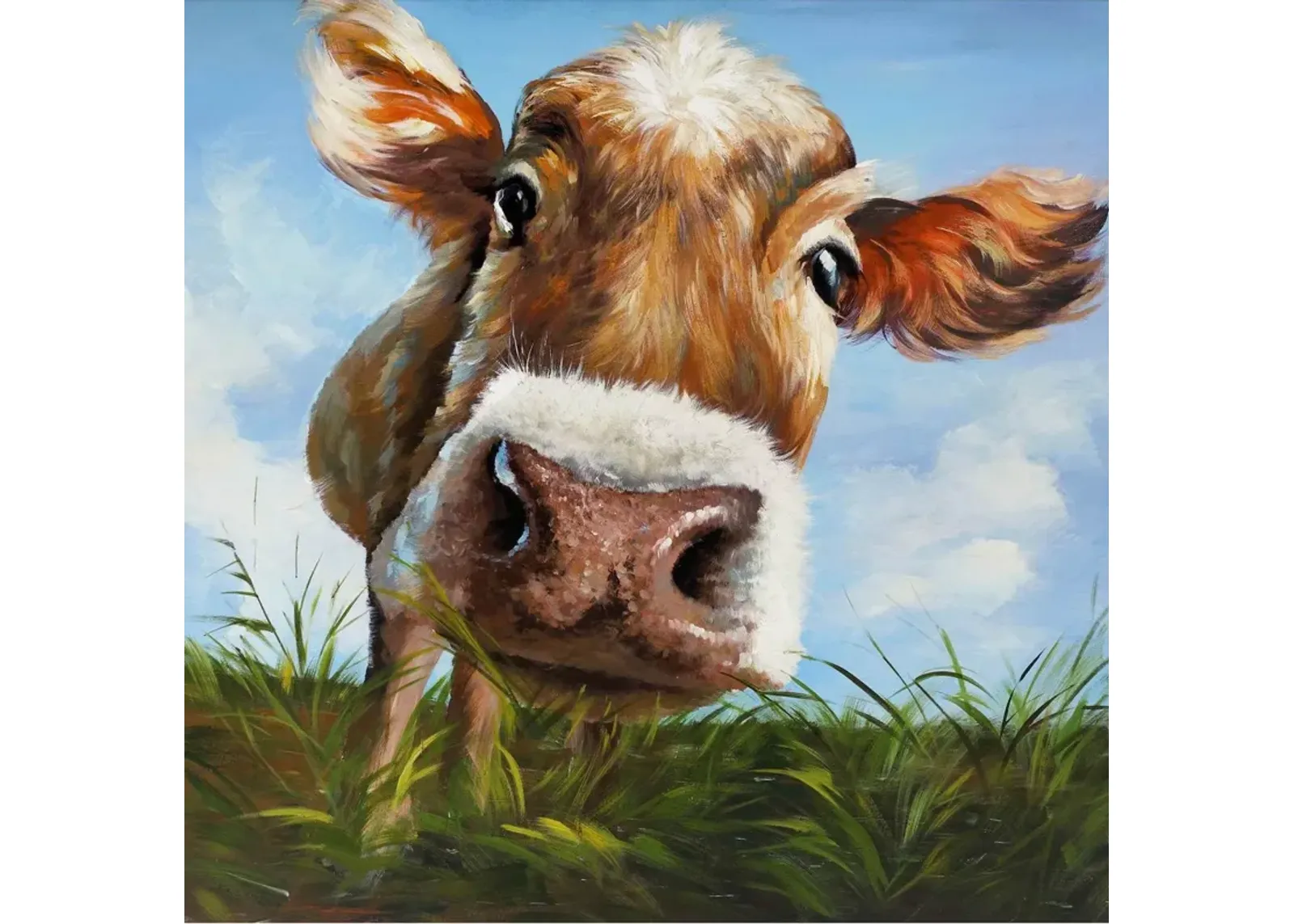 Curious 40'' x 40'' Wall Art