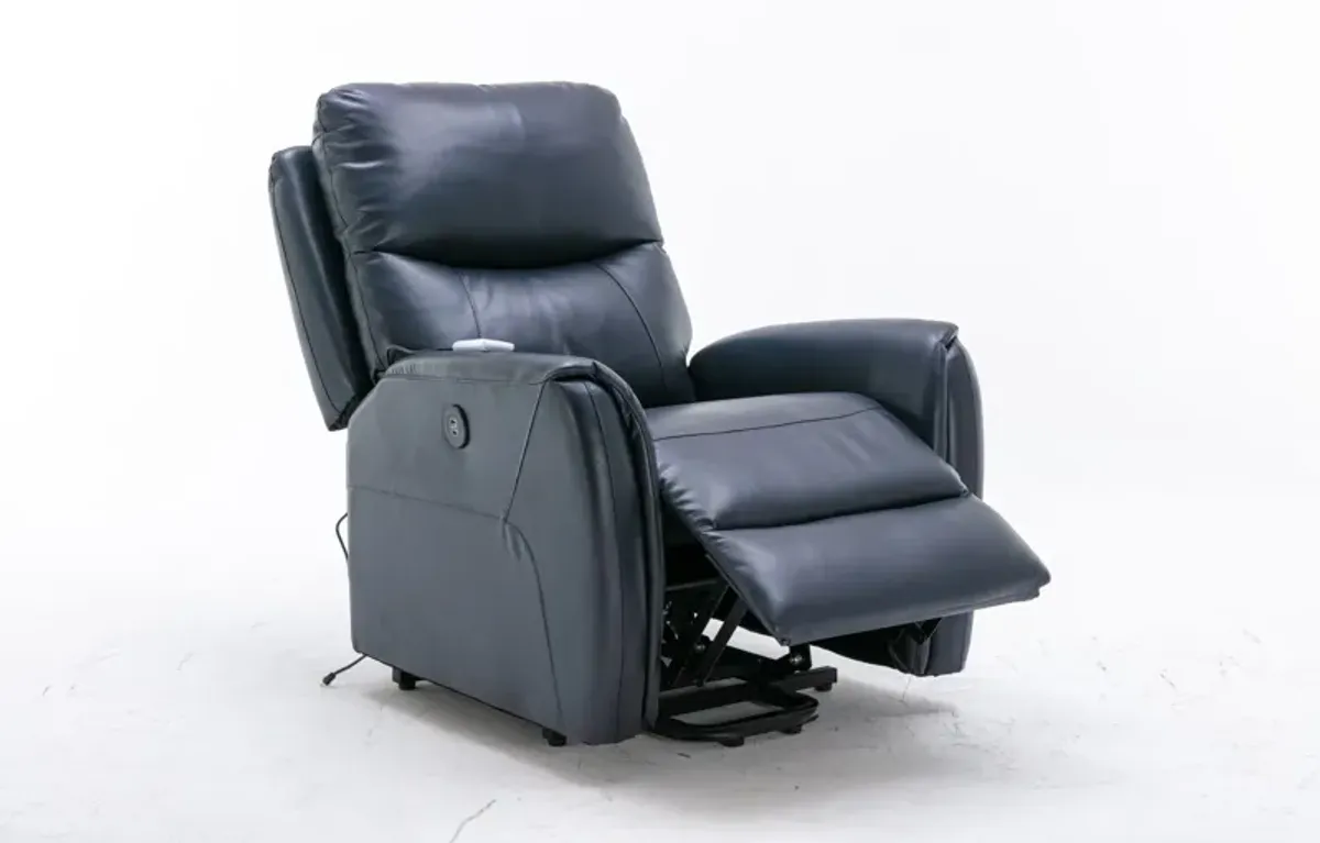 Robert Power Lift Chair - Navy