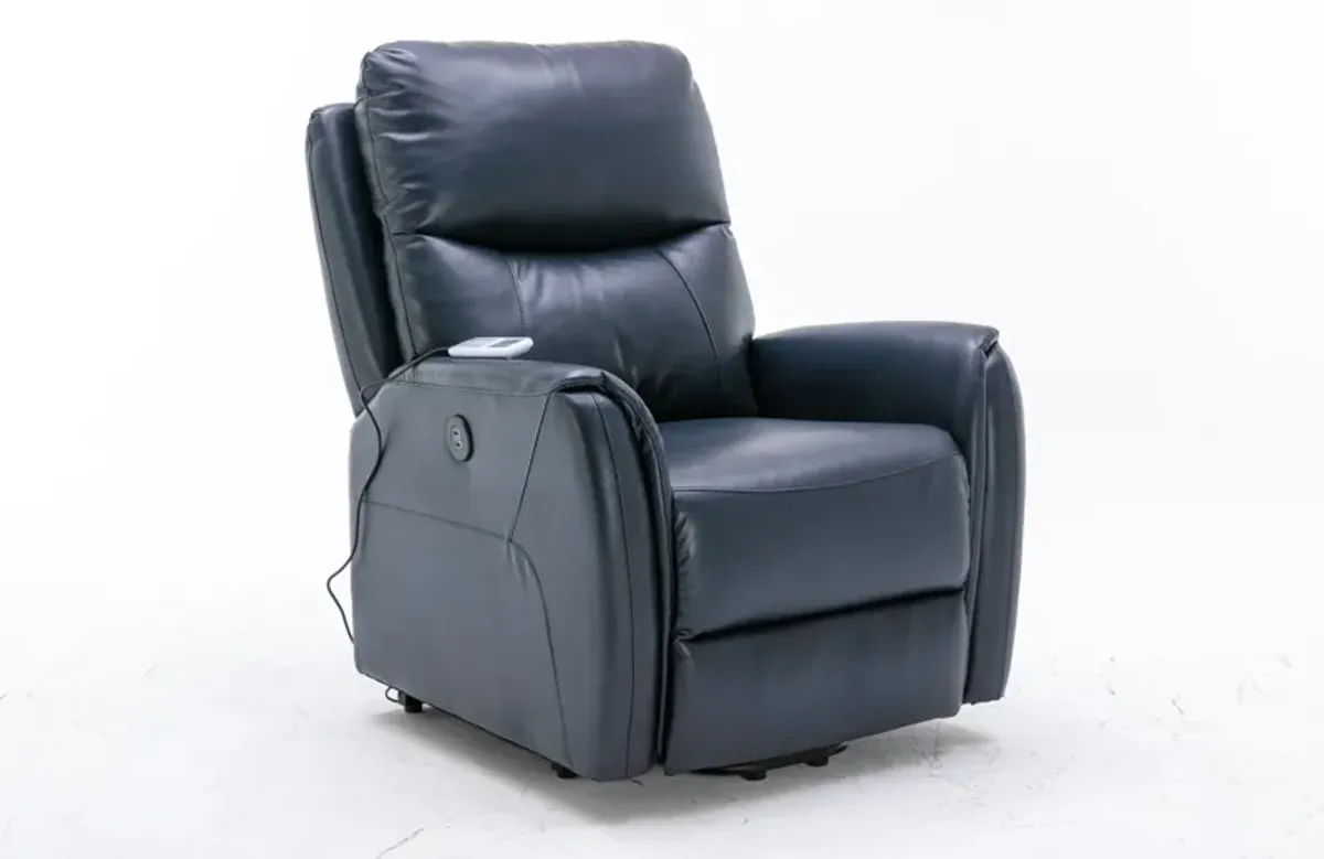 Robert Power Lift Chair - Navy