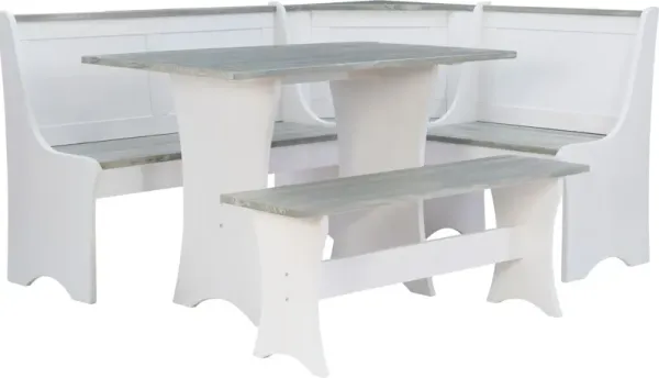 Manny Dining Table, Banquette and Bench