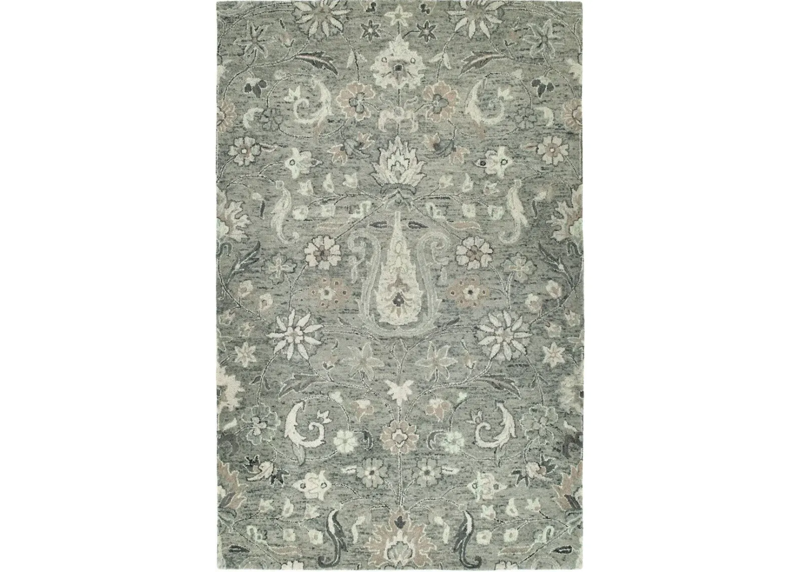 Calm 5' X 8' Area Rug - Gray