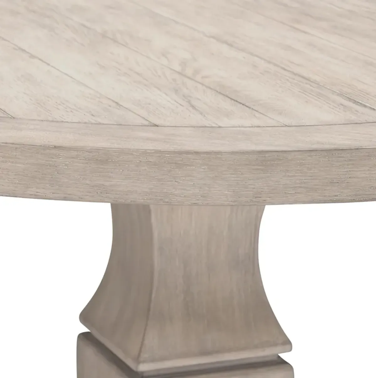 Asheville Round Extendable Dining Table - Sandstone