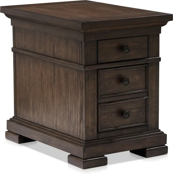 Asheville Chairside Table - Tobacco