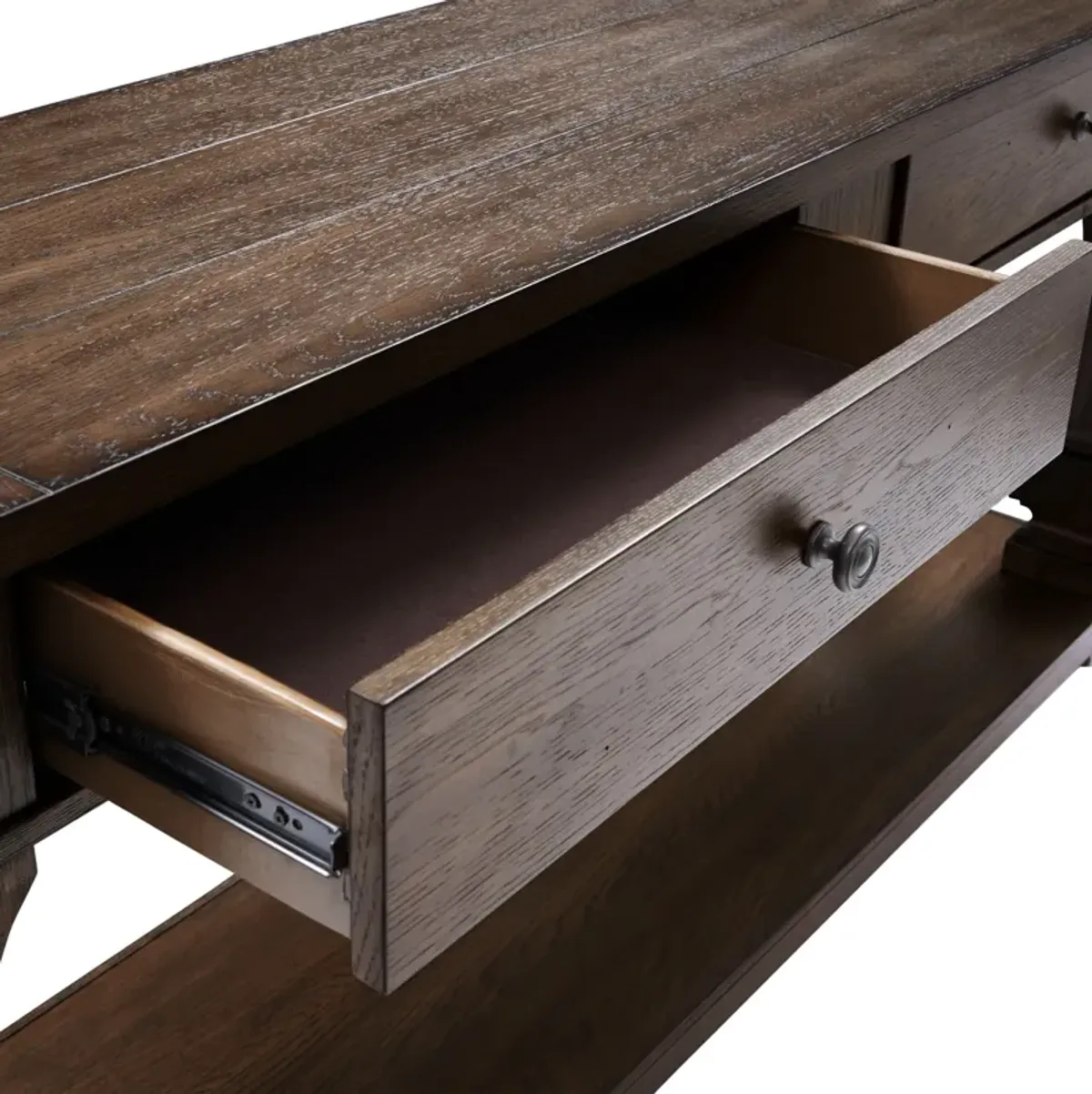 Asheville Sofa Table - Tobacco