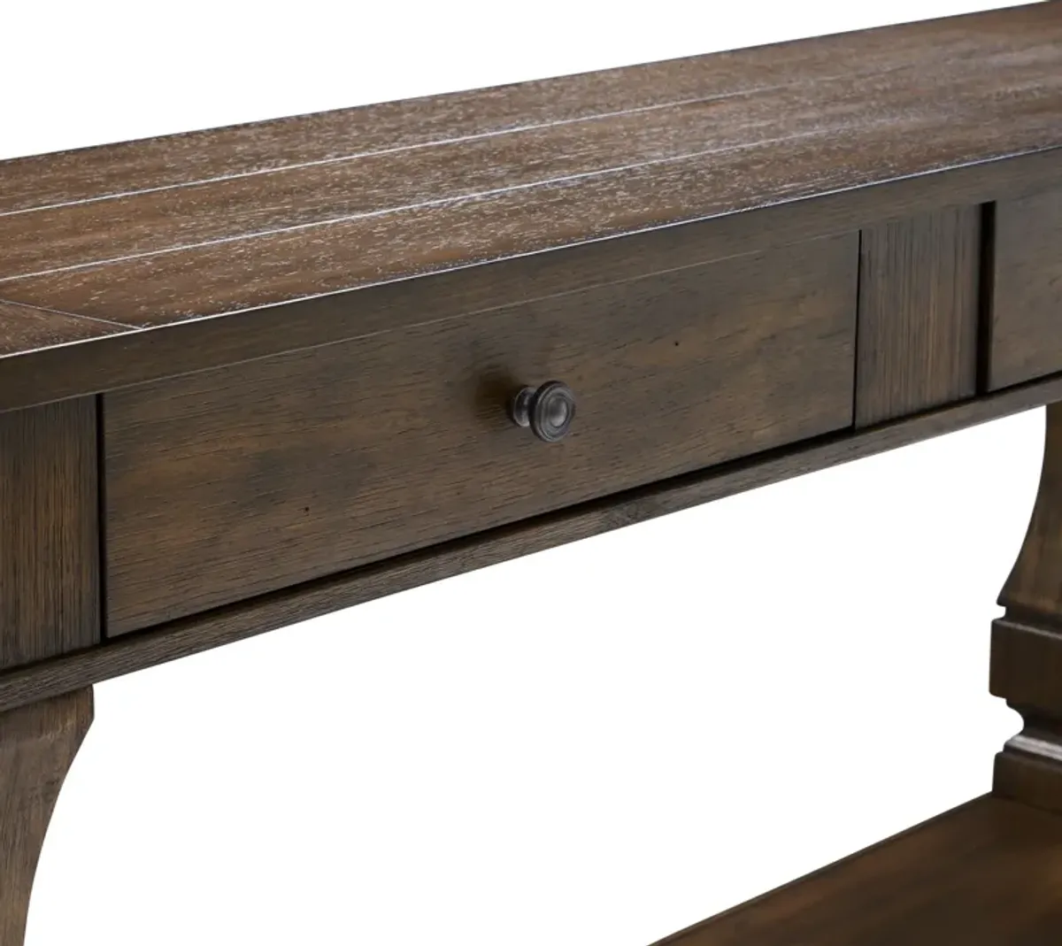 Asheville Sofa Table - Tobacco