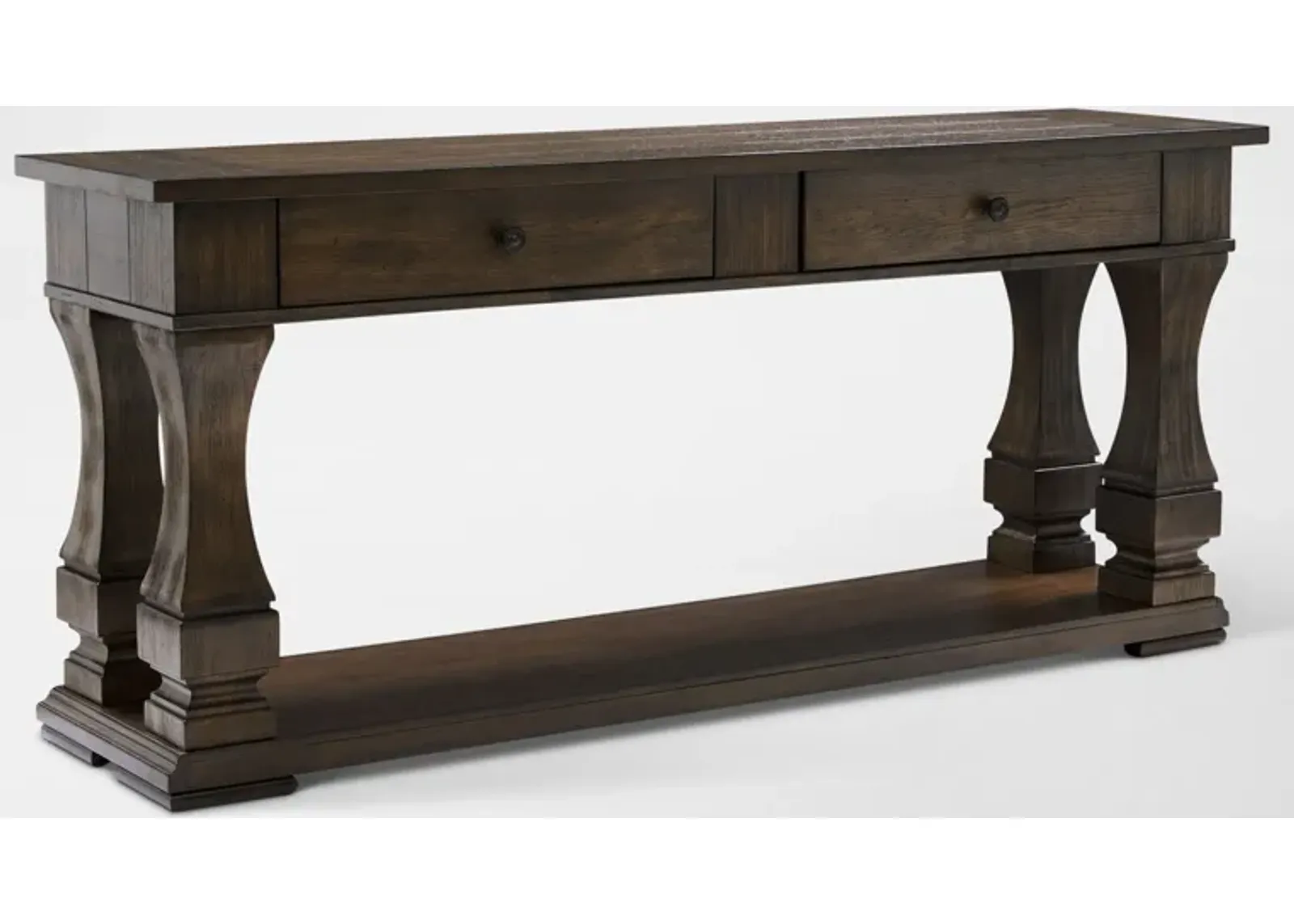 Asheville Sofa Table - Tobacco