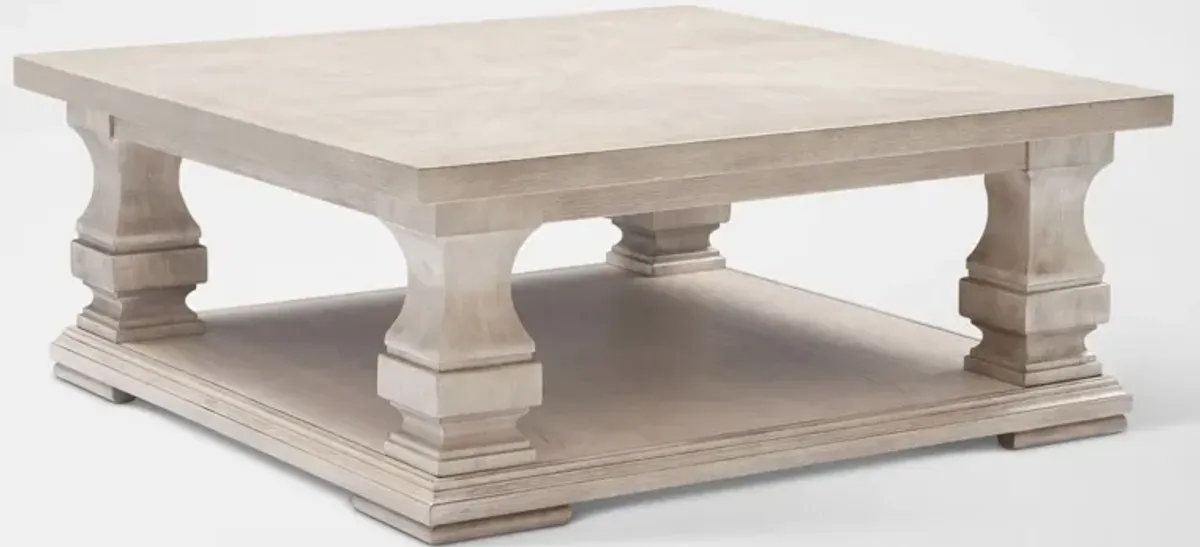 Asheville Square Coffee Table - Sandstone