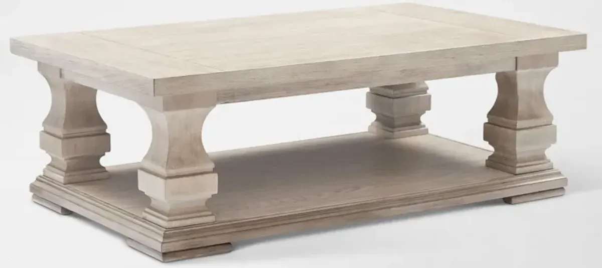 Asheville Rectangle Coffee Table - Sandstone