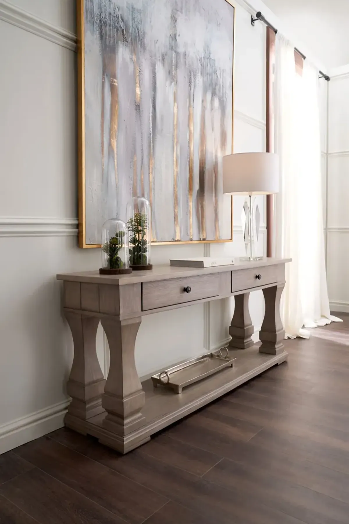 Asheville Sofa Table - Sandstone