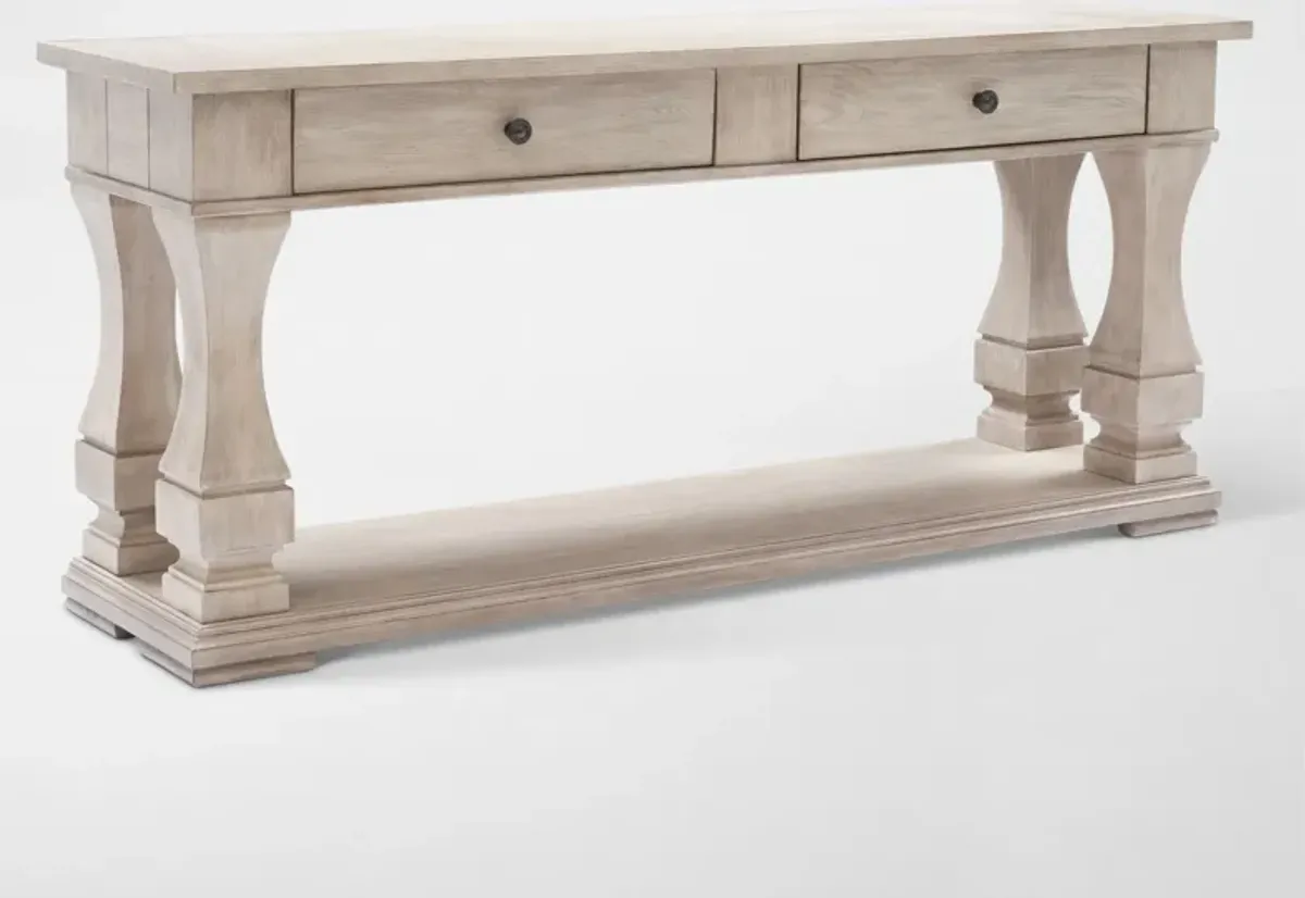 Asheville Sofa Table - Sandstone