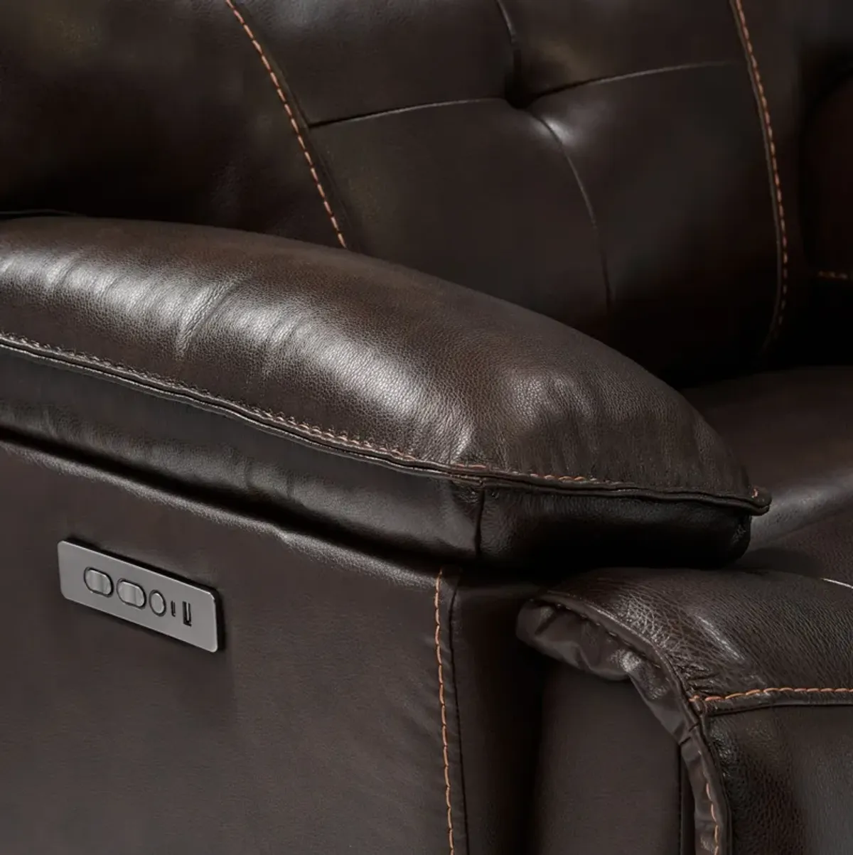 Westgate Dual-Power Recliner - Brown